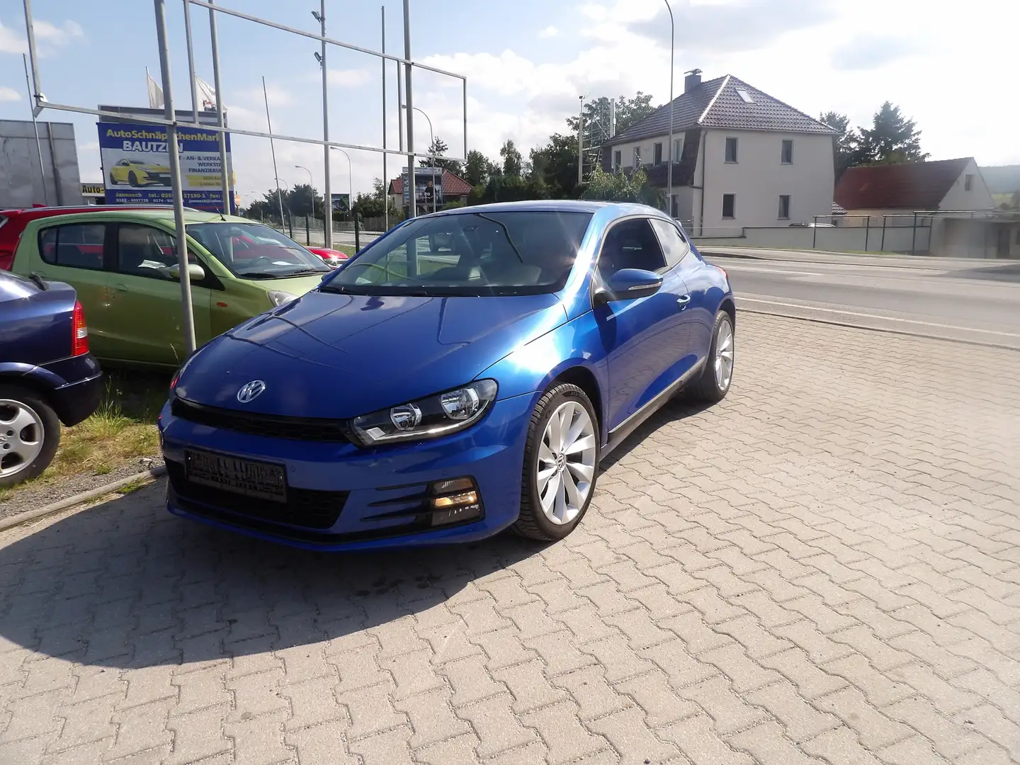 Volkswagen Scirocco Race Line Basis Start-Stopp Klima Alu. HU AU Neu Blau - 1