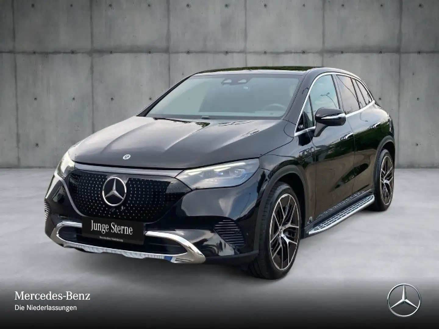 Mercedes-Benz EQE SUV EQE 350 4M AVANTG+PANO+360+AHK+BURMESTER+KEYLESS Noir - 2