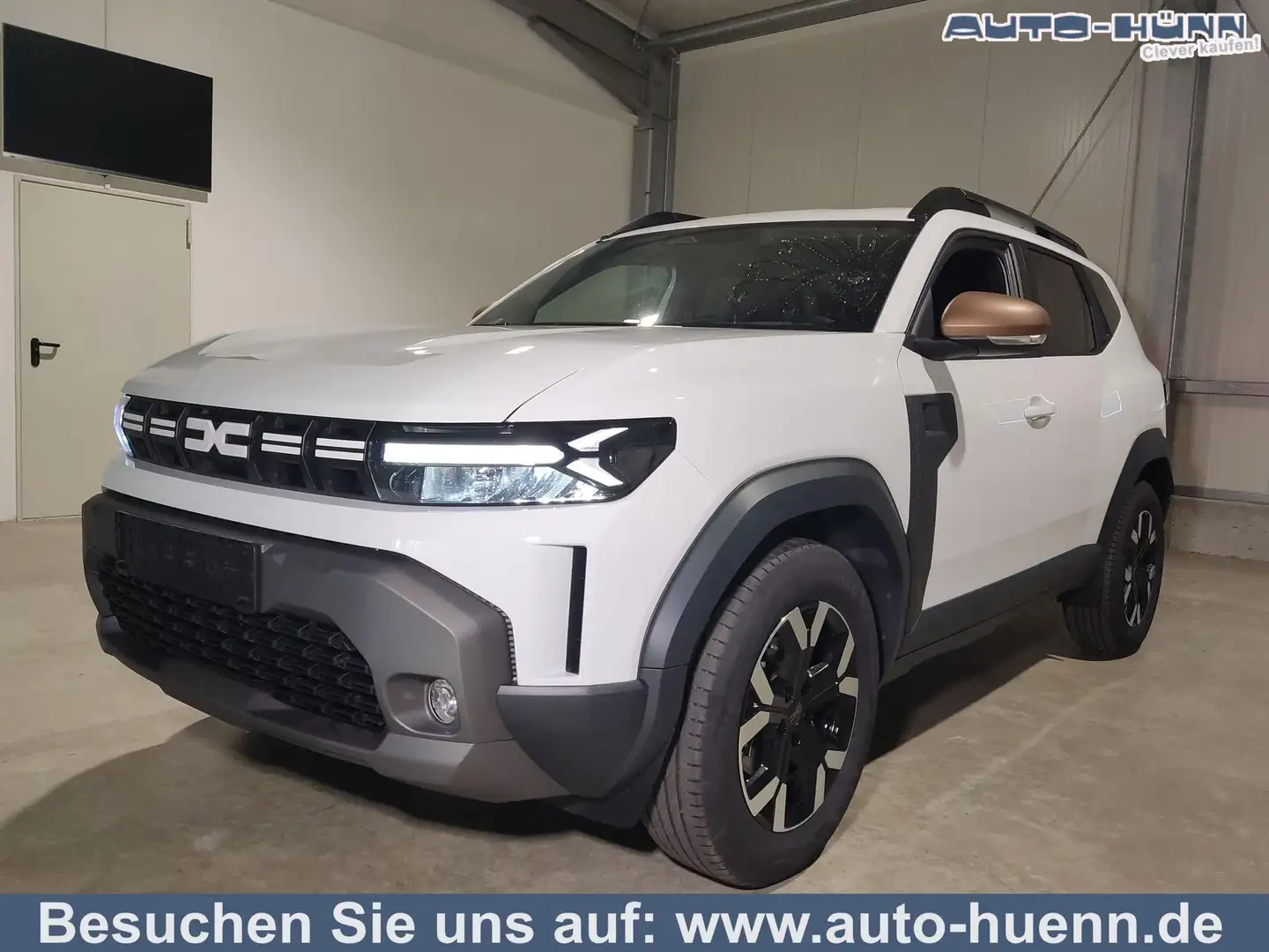 Dacia Duster EXTREME 1,6 SCE Hybrid Automatik-Sitzheizung-An... Weiß - 1