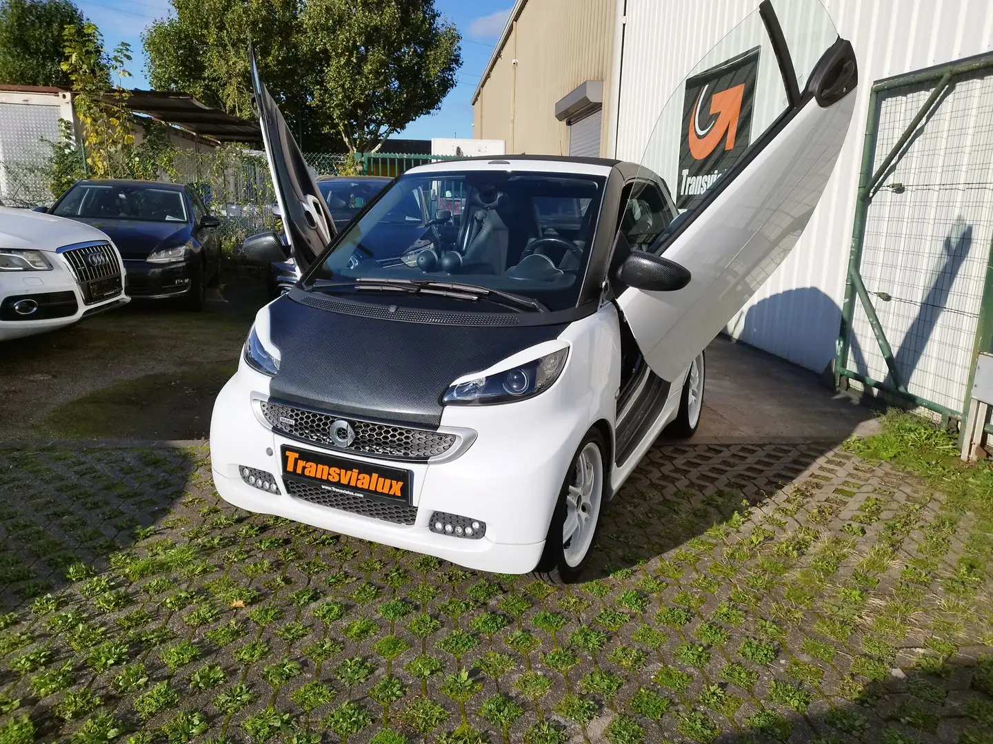 smart brabus Smart Cabrio 1.0 102ch Brabus Xclusive Softouch Alb - 2