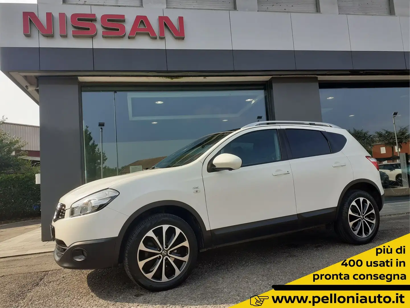 Nissan Qashqai Qashqai 1.5 dCi DPF n-tec garanzia-1°prop Bianco - 1