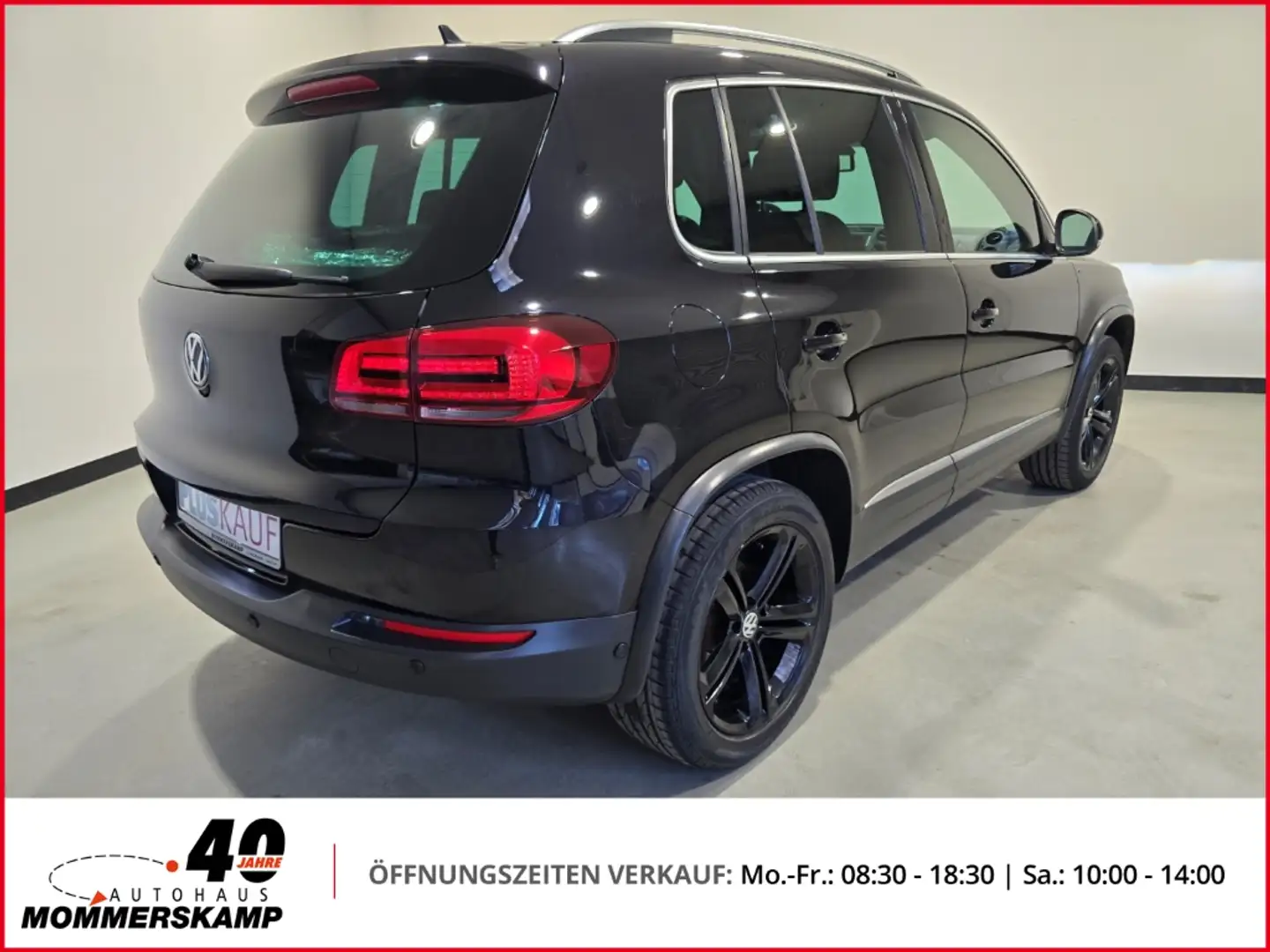 Volkswagen Tiguan Lounge Sport & Style BMT 1.4 TSI+AHK+SitzHZG+Rückf Black - 2