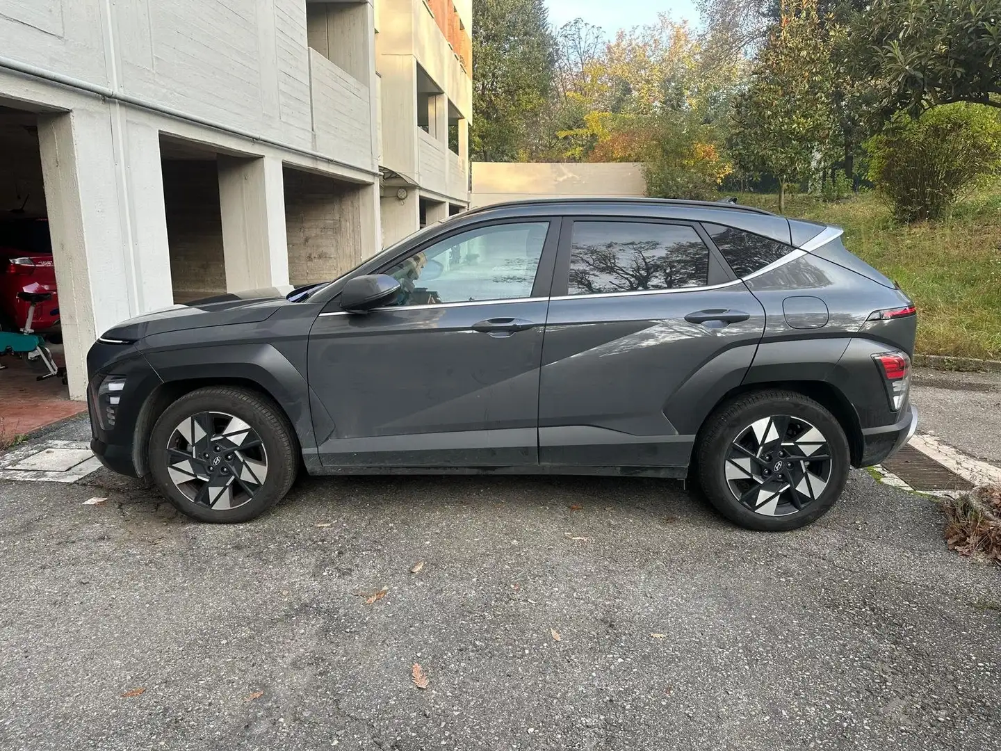 Hyundai KONA Kona 1.6 gdi hev X Line 2wd 141cv dct Сірий - 2