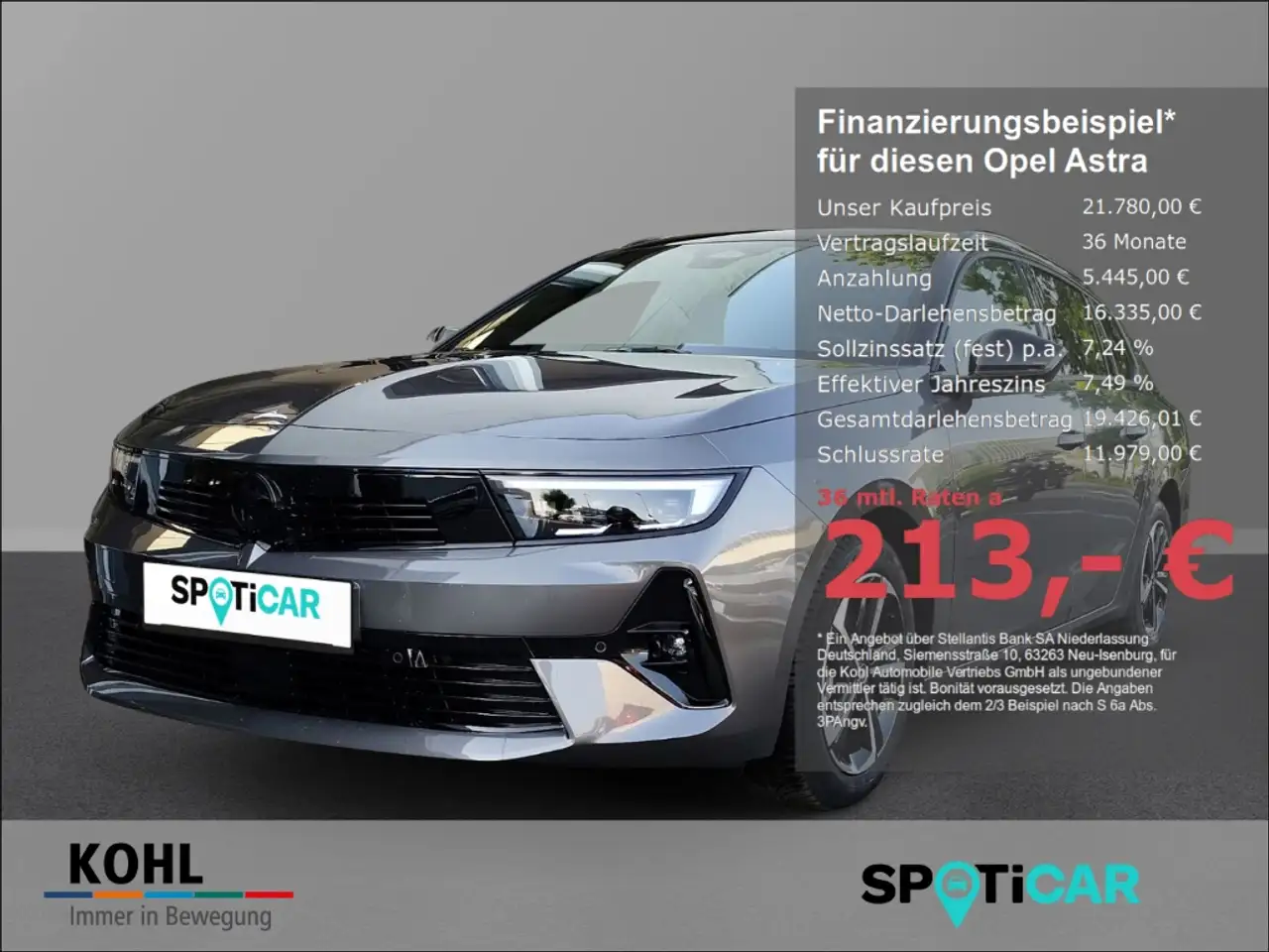 Opel Astra L Sports Tourer GS 1.2 Turbo AT8 Panorama Navi 360