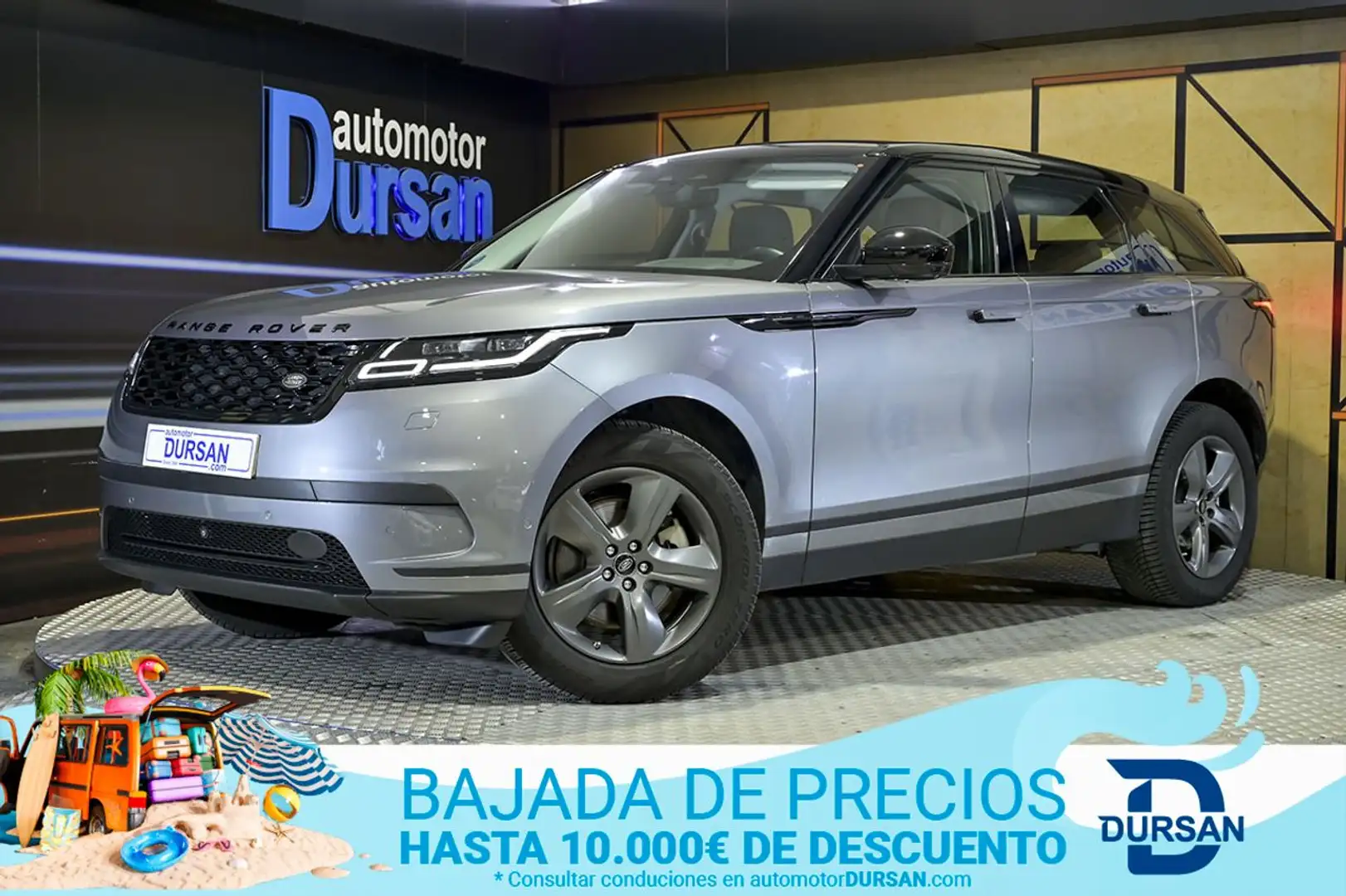 Land Rover Range Rover Velar 2.0D I4 150kW 204CV S 4WD Auto Gris - 1