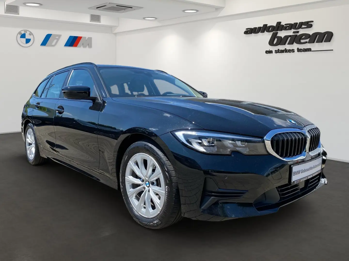 BMW 320 e xDrive Touring HiFi DAB ACC + Stop&Go AHK Black - 2