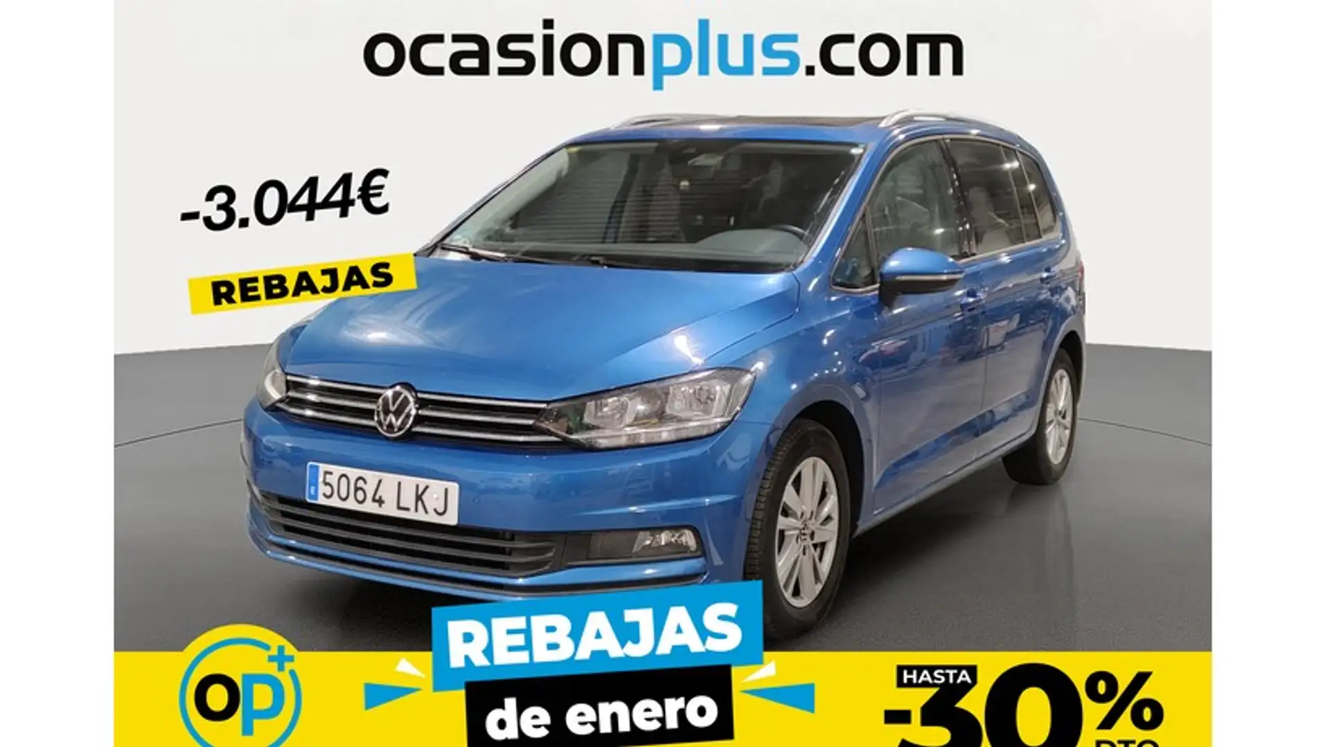 Volkswagen Touran 2.0TDI CR BMT Advance 110kW Bleu - 1