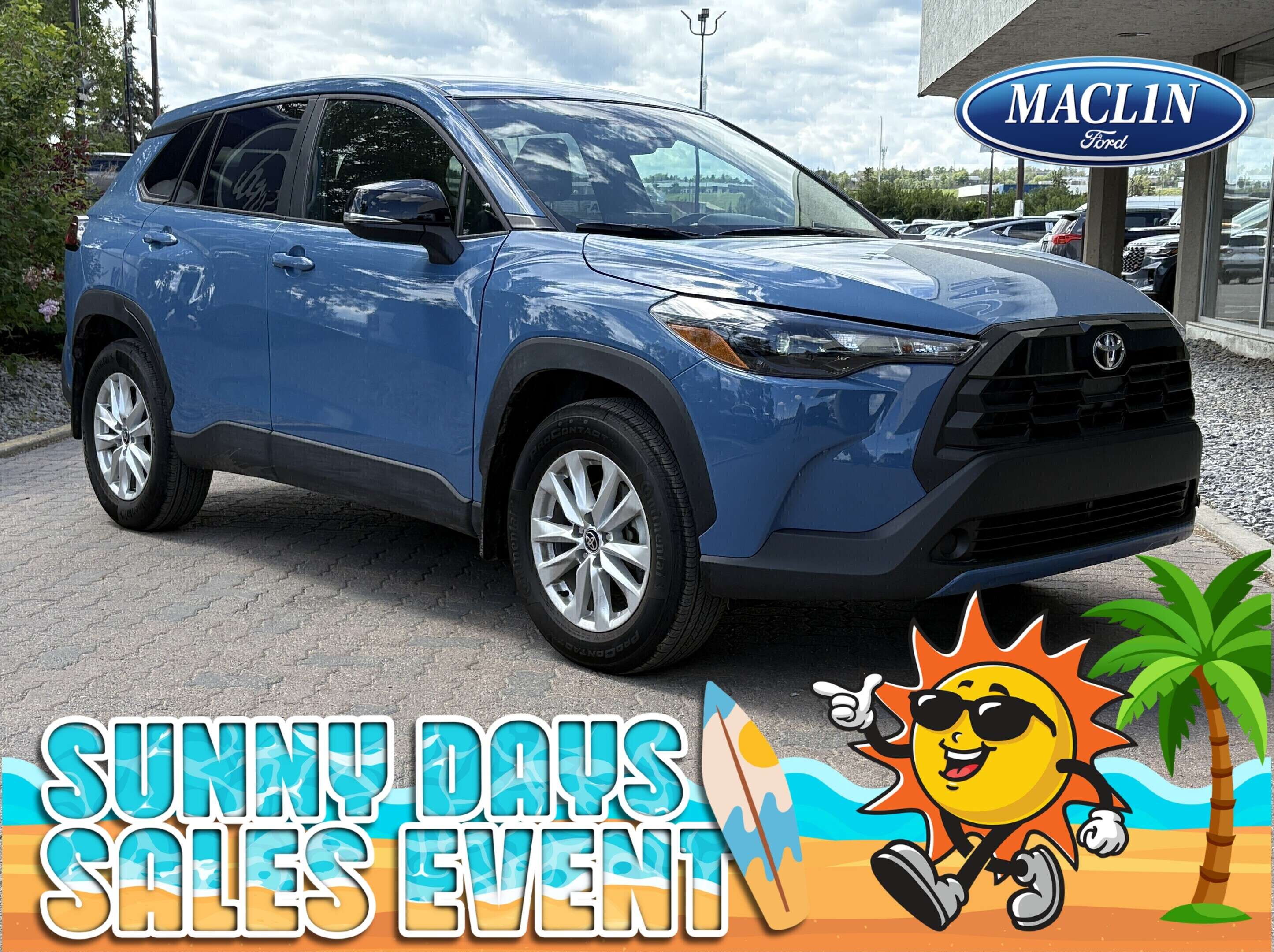 Blue 2026 Toyota Corolla Cross SUV / Crossover All-Wheel Drive Automatic