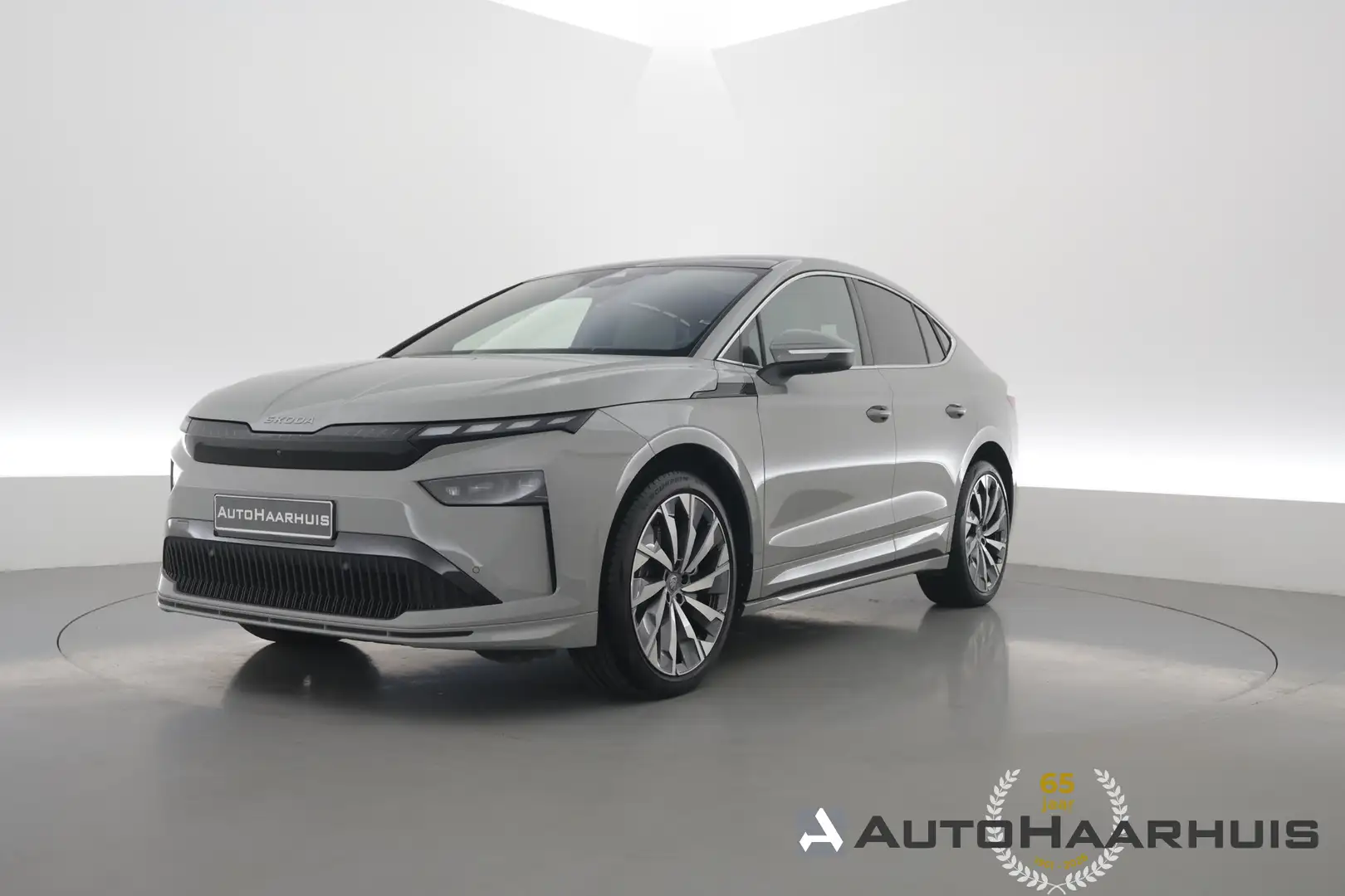 Skoda Enyaq Coupé 85 Sportline | Winter Pack | Pano | HUD | Me Grijs - 1