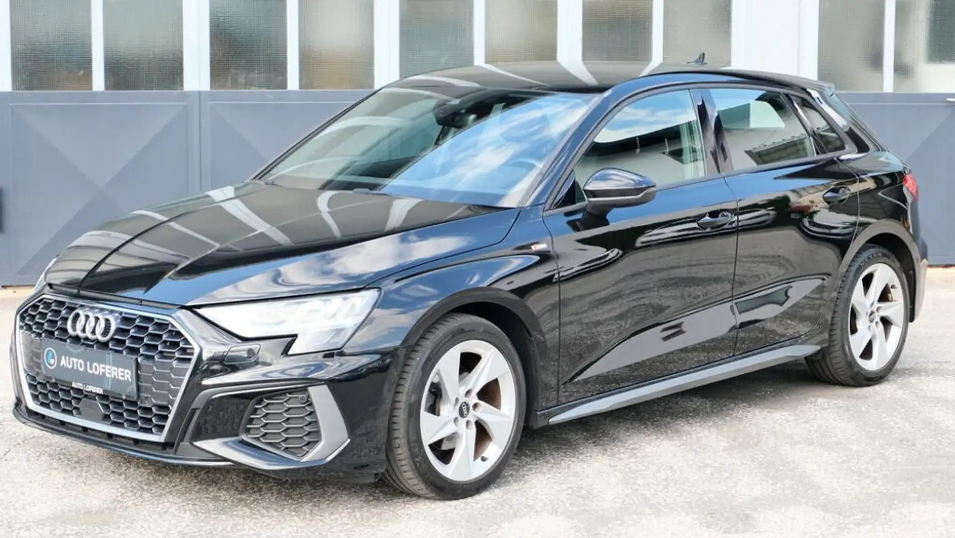 Audi A3 30 TDI S Line S-Tronic ACC RFC Schwarz - 1