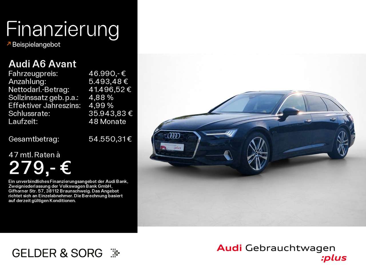 Audi A6 — Audi A6 50 TFSIe qu. 63km/WLTP*AHK*Matrix*B&O*