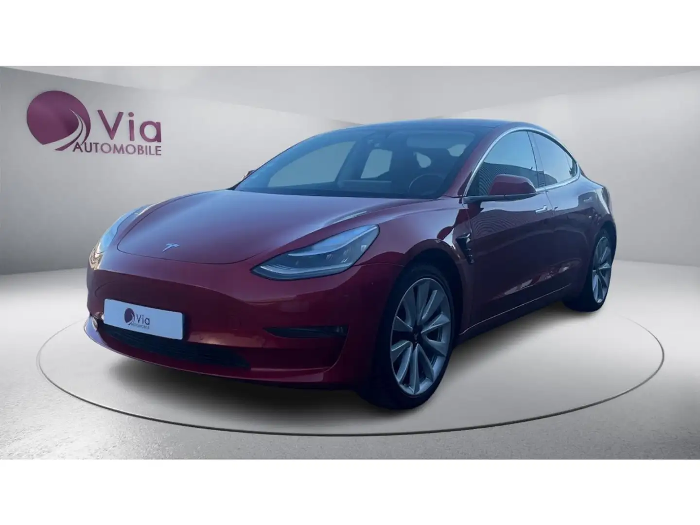 Tesla Model 3 Dual Motor AWD  LONG RANGE - 450KM AUTONOMIE Rouge - 1