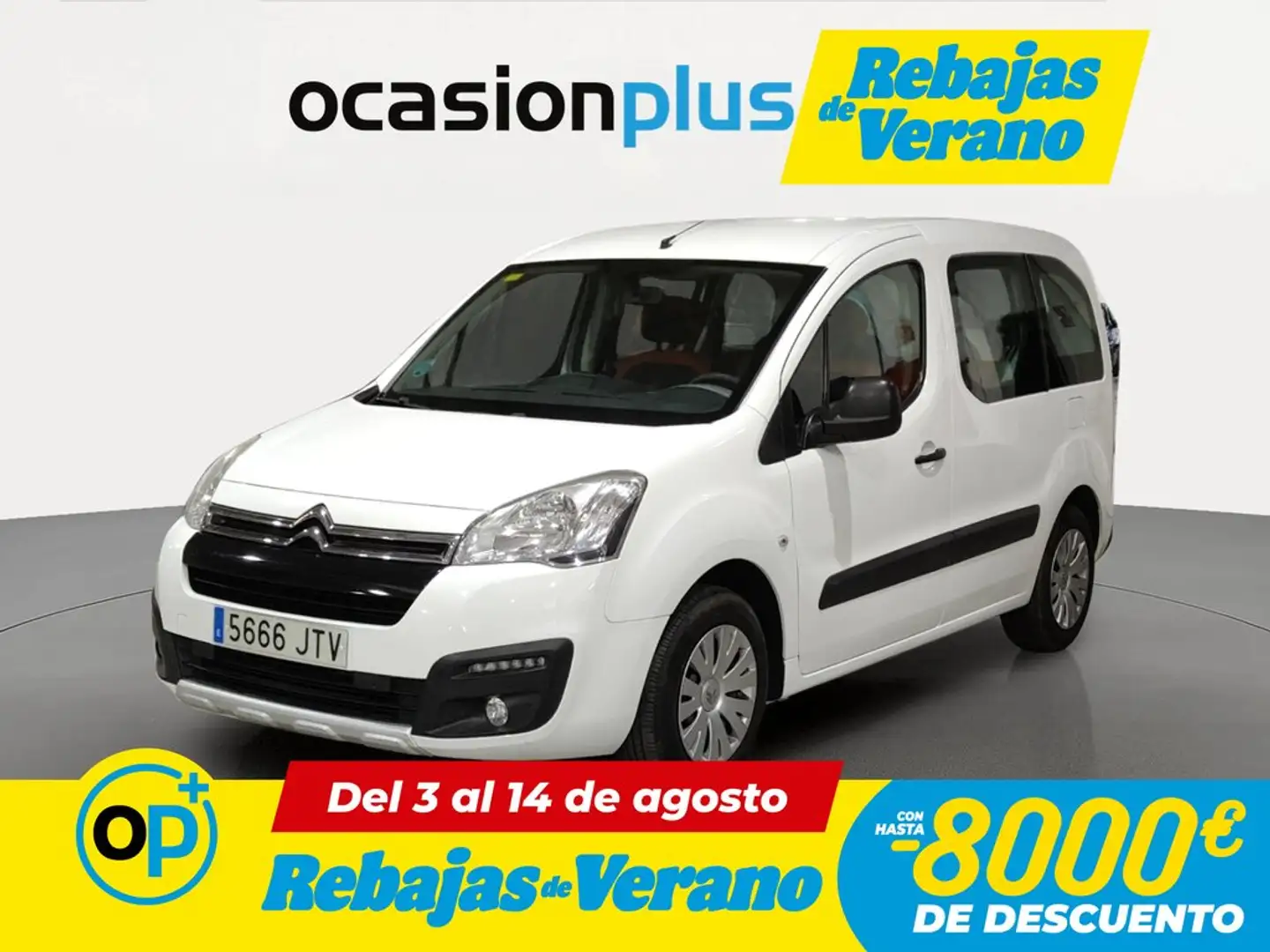 Citroen Berlingo Multispace 1.6BlueHDi Live Ed.75 Blanco - 1