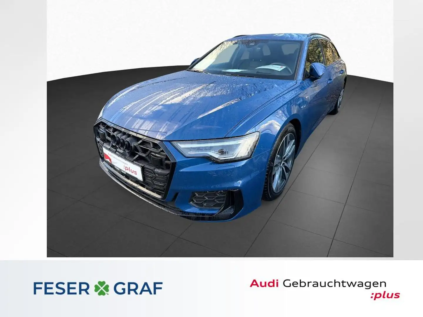 Audi A6 Avant S line 45 TFSI S tro. ACC+MATRIX+HUD Blau - 1