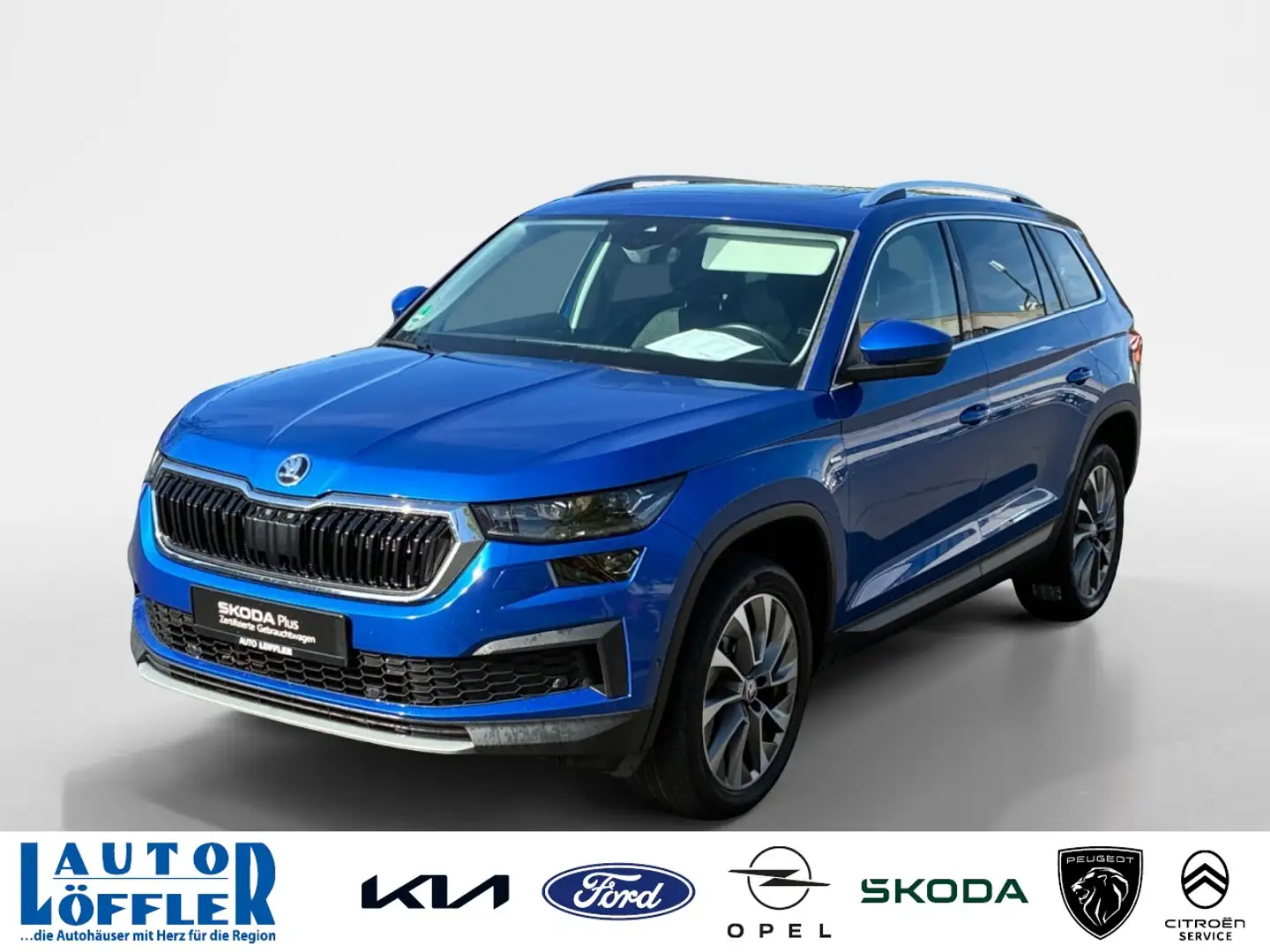 Skoda Kodiaq Clever #Automatik #LED #Navi #AHK´s Klima Navi Blau - 1