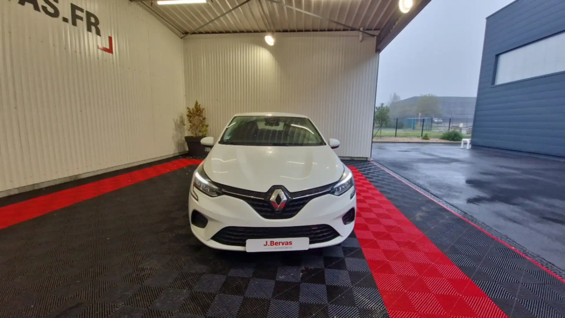Renault Clio V SOCIETE BLUE DCI 85 AIR NAV Blanc - 2
