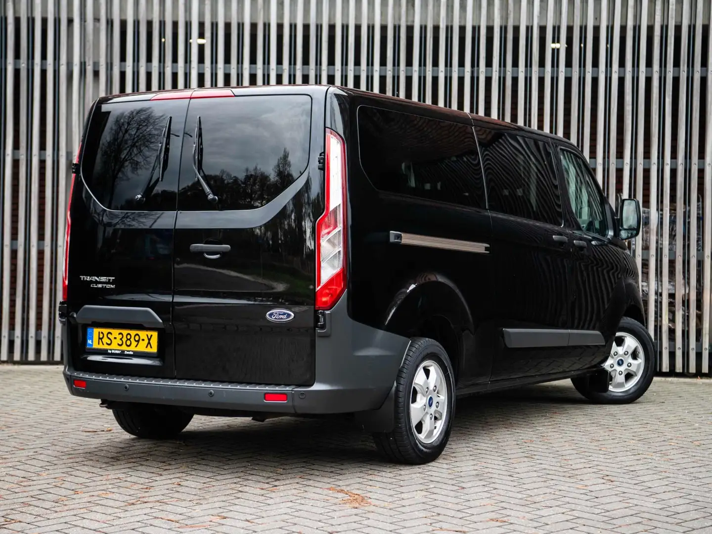Ford Transit Custom 2.0 TDCi 130pk H6 L2 9-Persoons |EX BTW|Airco|Crui Noir - 2