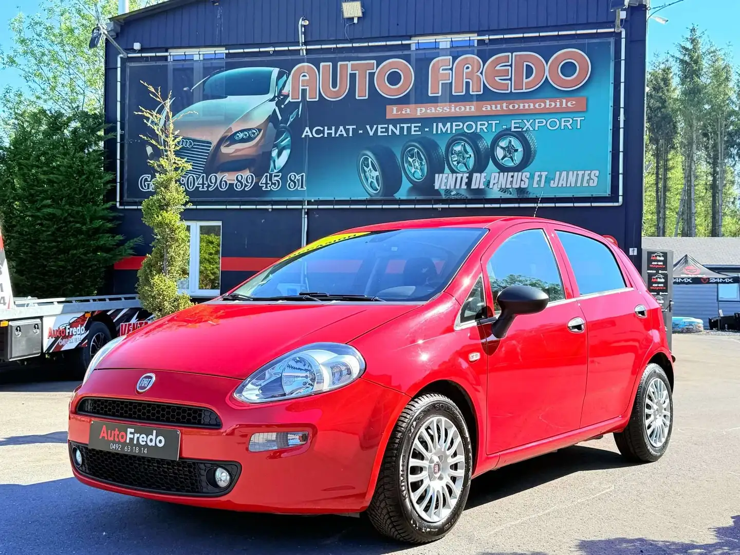 Fiat Punto 1.3 MultiJet * Clim* Garantie 1 an * Disponible */ Rouge - 2