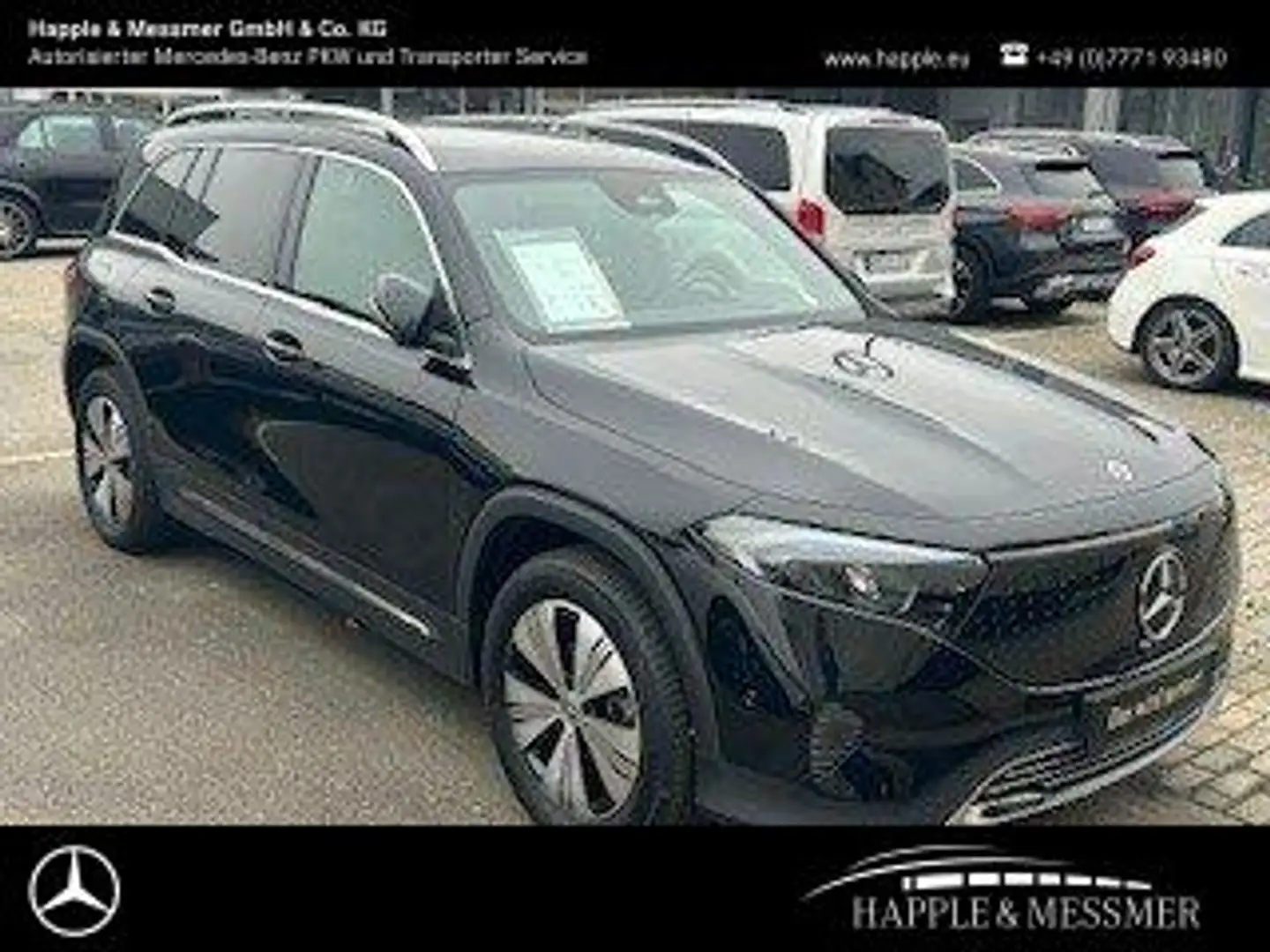 Mercedes-Benz EQB 350 EQB 350 4MATIC Progressive/Navi/Pano/Styling/LED Schwarz - 1