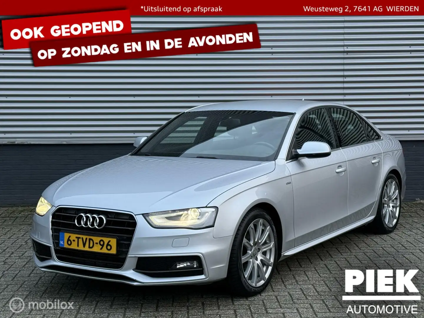 Audi A4 Limousine 1.8 TFSI Sport Edition S-Line AUTOMAAT Grijs - 1