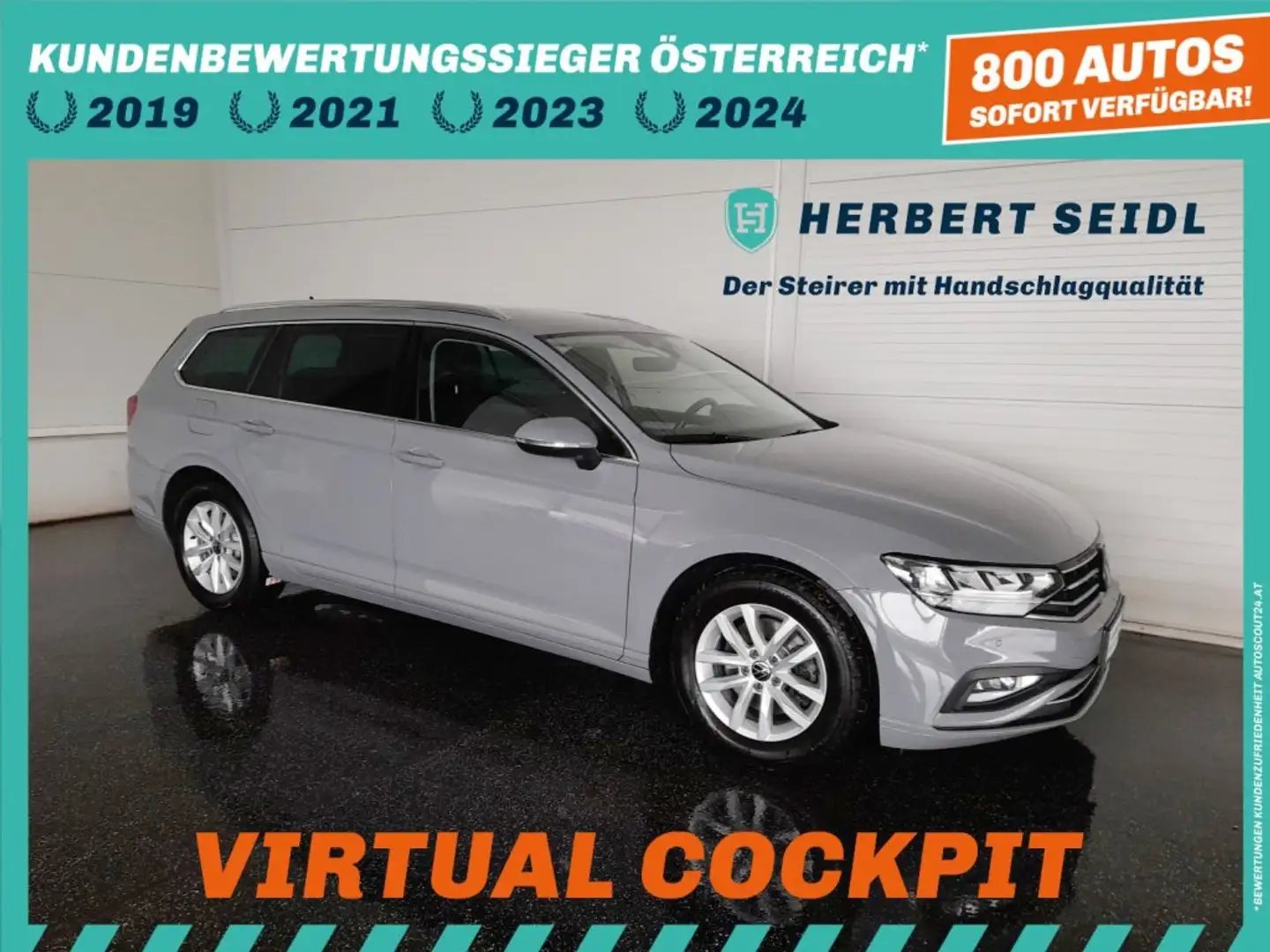 Volkswagen Passat Variant BUSINESS 2,0 TDI DSG *VIRTUELL PRO / VOLL-LED / NAVI / ACC / KAMERA / SPORT MASSAGESITZ* Grau - 1