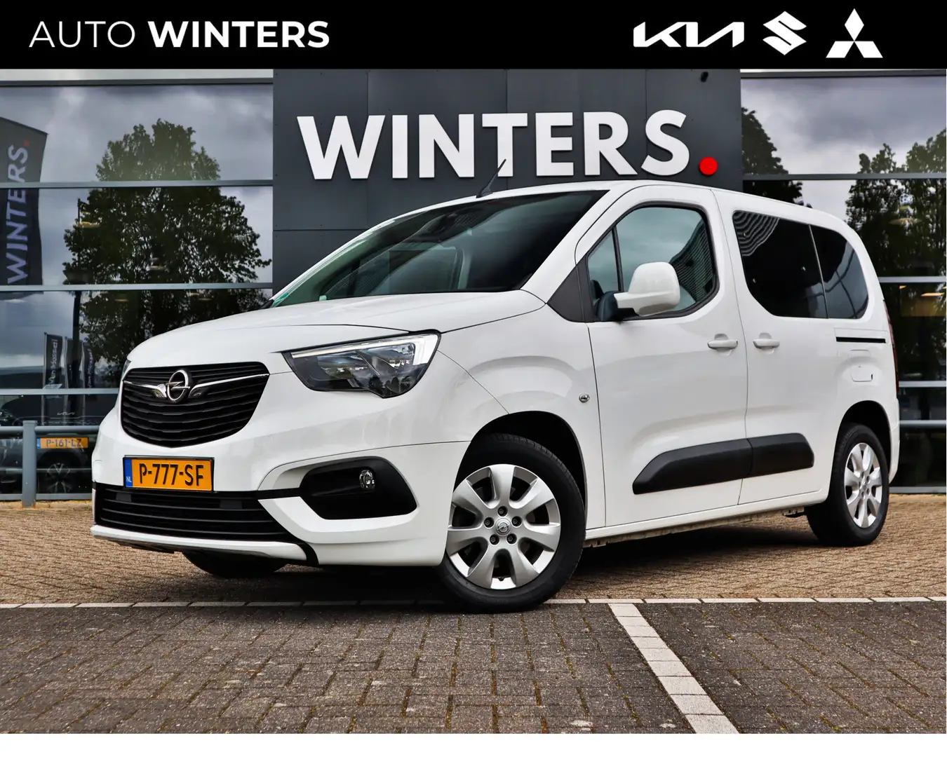 Opel Combo Tour 1.2 Turbo L1H1 Edition 7-Persoons Navi+BT Cli Wit - 1