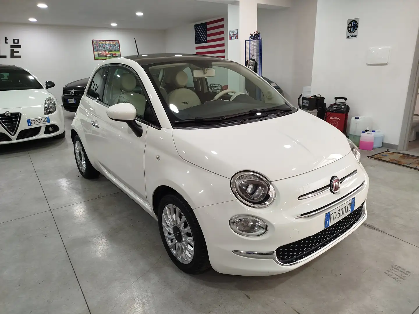 Fiat 500 500 1.2 Lounge easypower Gpl 69cv Blanc - 2