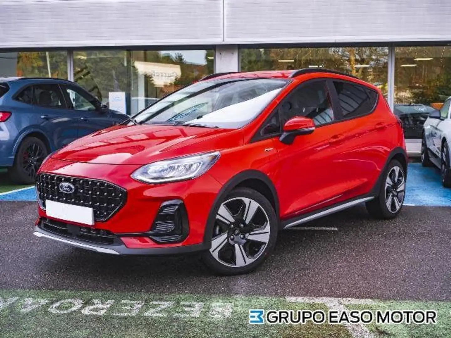 Ford Fiesta 1.0 EcoBoost MHEV Active 125 Rosso - 2