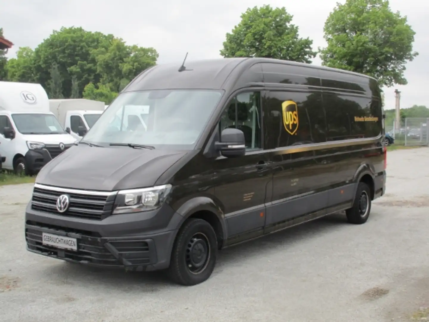 Volkswagen Crafter Kasten 35 lang Hochdach FWD 2.0 TDI Notbre Marrone - 1