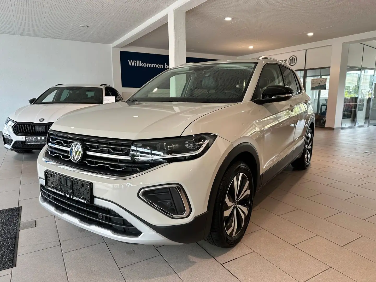 Volkswagen T-Cross 1.0*Style*IQ.LIGHT*DSG*SHZ*NAVI*GARANTIE Grau - 1