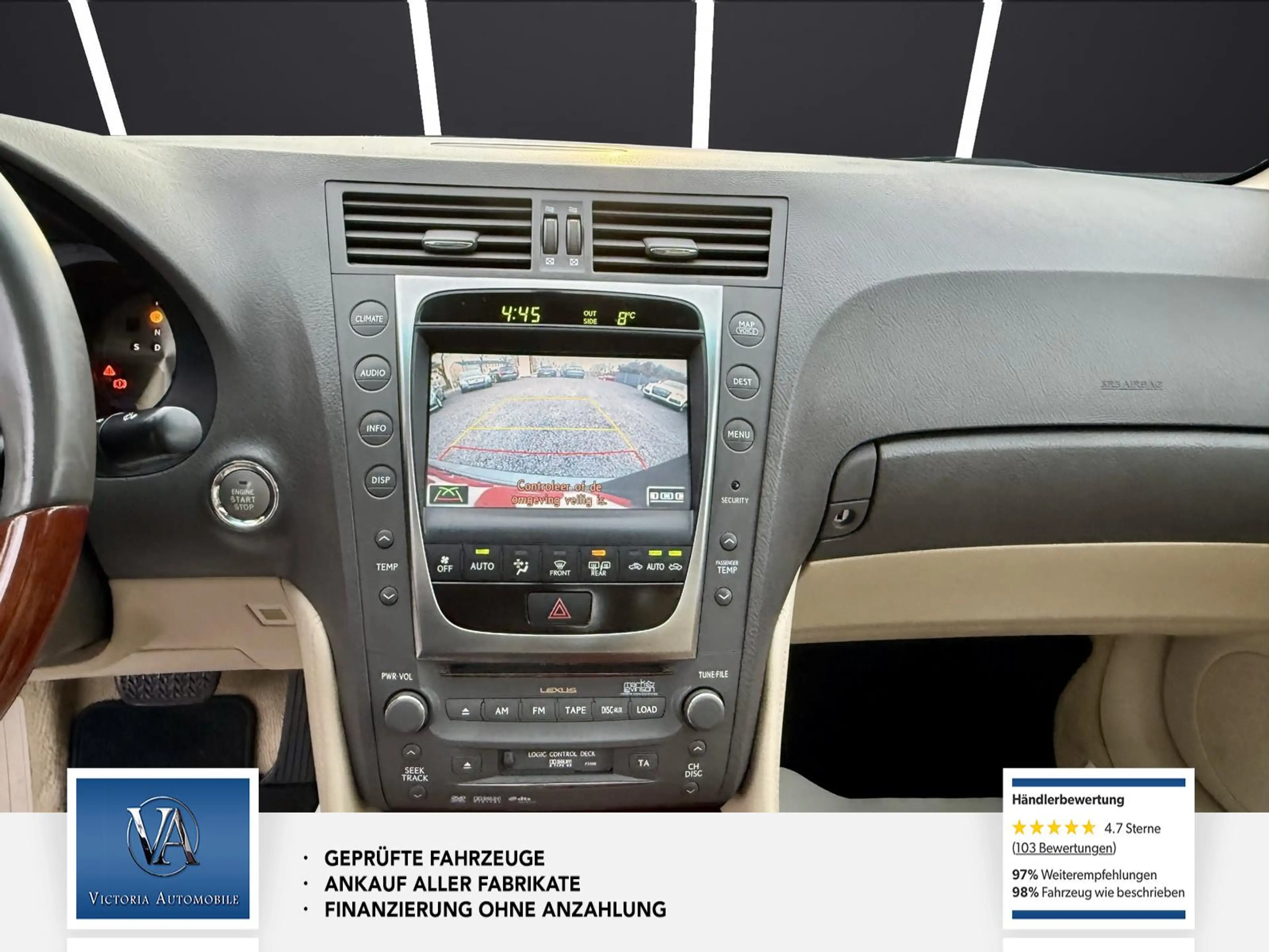 Lexus Others GS 300 2 Hand, Unfallfrei, Service neu, — photo 15