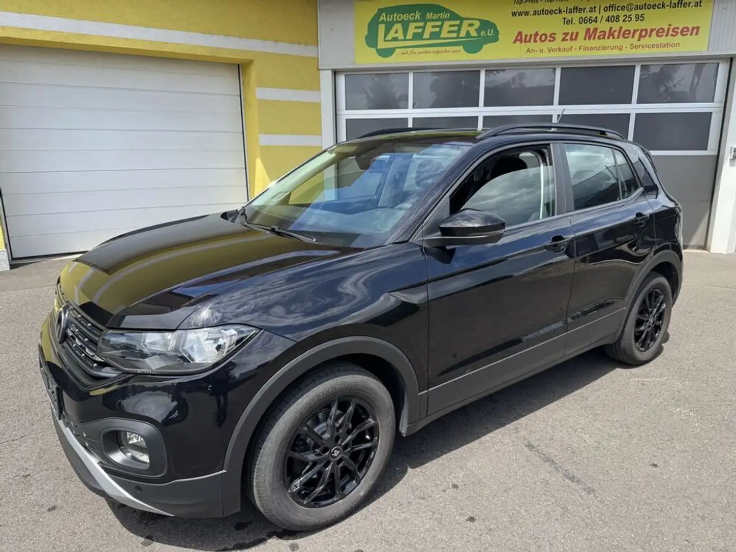 Volkswagen T-Cross TSI -nur 47600km -AHK -TOP Zustand!! Schwarz - 1