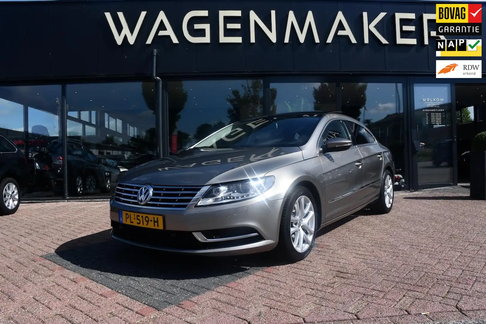 Volkswagen CC 2.0 TSI AUT|Navi|PANO|Stoelvw|Cruise|Trekhaak Brązowy - 1