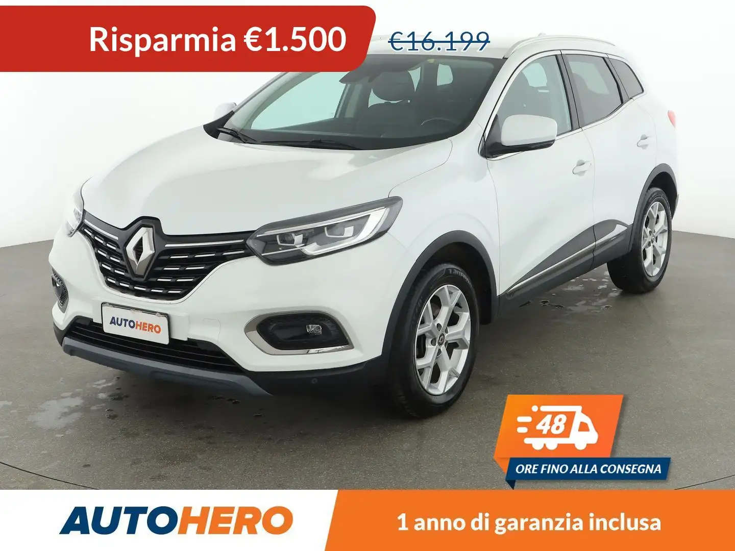 Renault Kadjar 1.5 Blue dCi Sport Edition 2 115 CV Bianco - 1