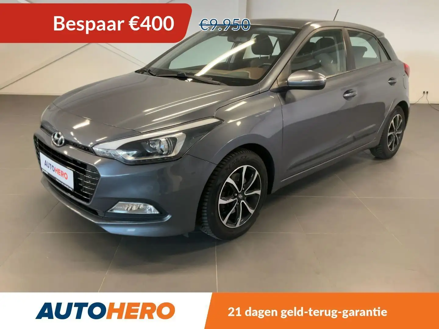 Hyundai i20 1.0 TGDI Style Blue Grijs - 1