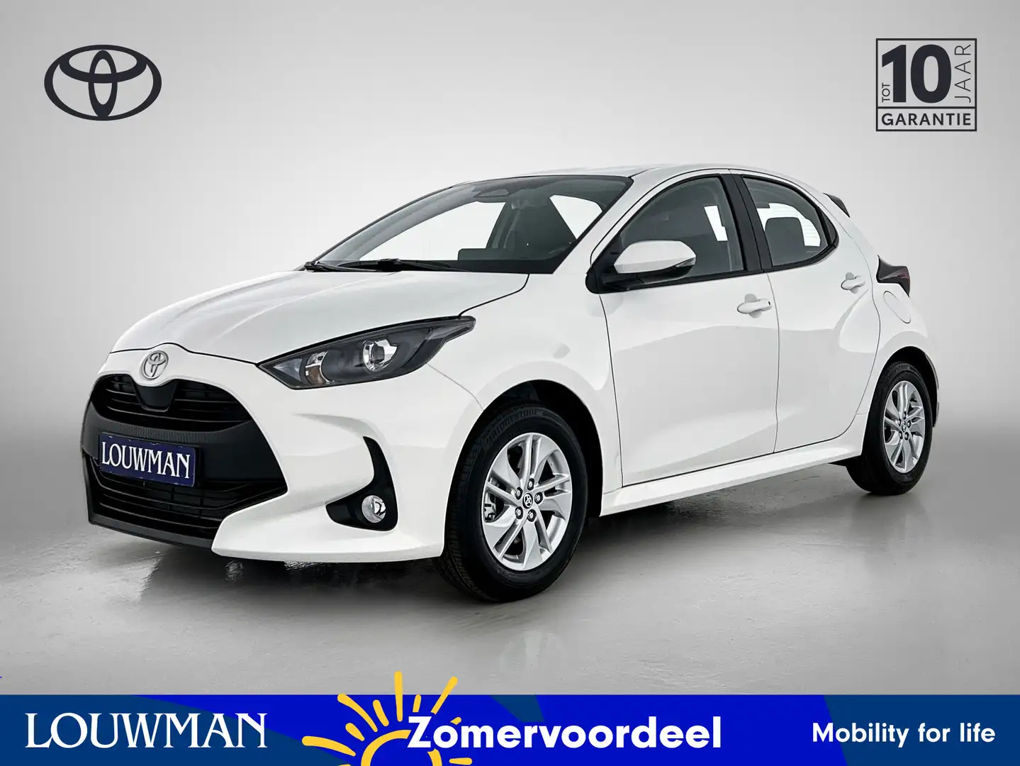 Toyota Yaris 1.5 Hybrid 115 Active - Louwman Zin in Zomervoorde Blanc - 1
