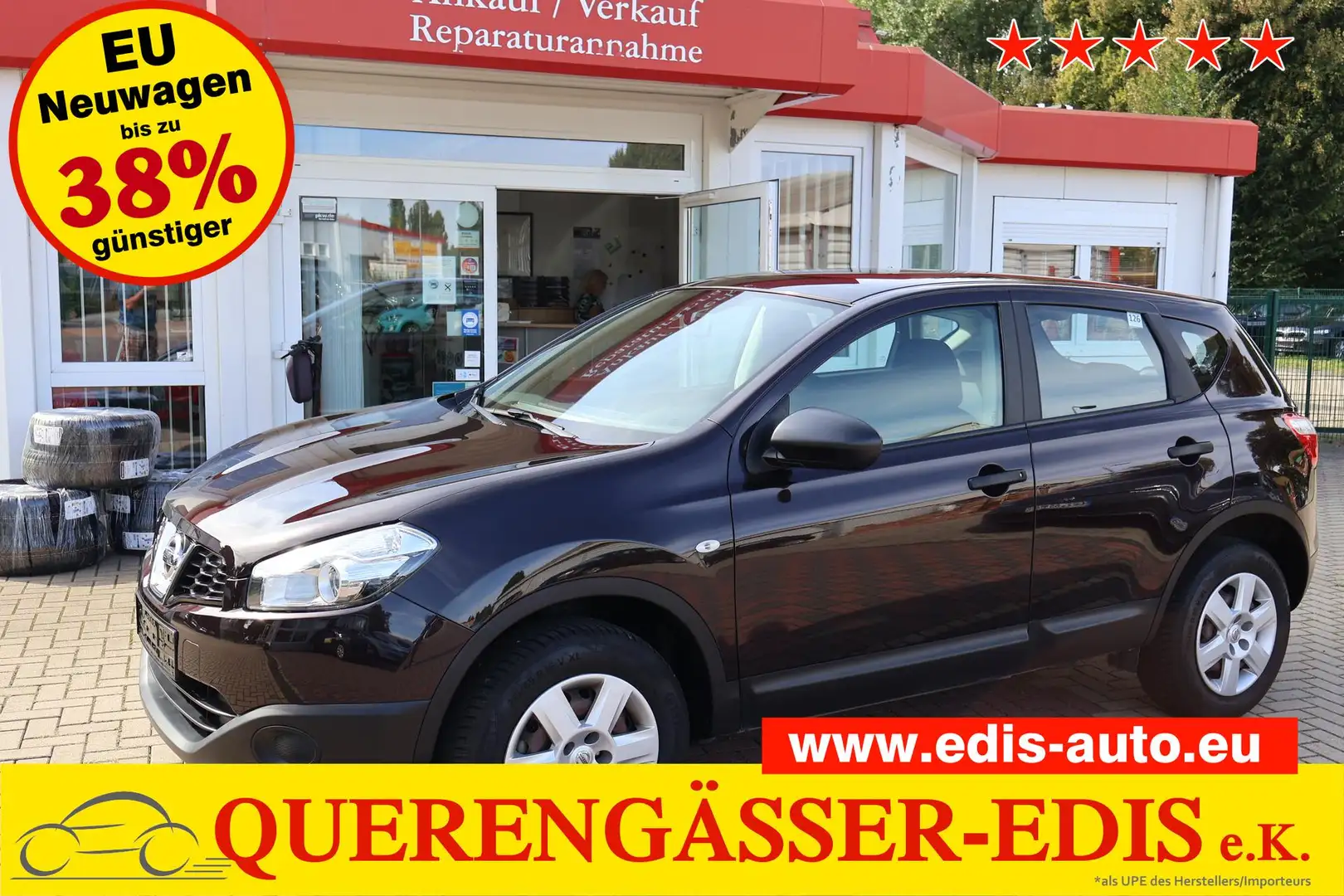 Nissan Qashqai 1.6 Visia 86 kW (117 PS), Schalt. 5-Gang, Front... Violett - 1