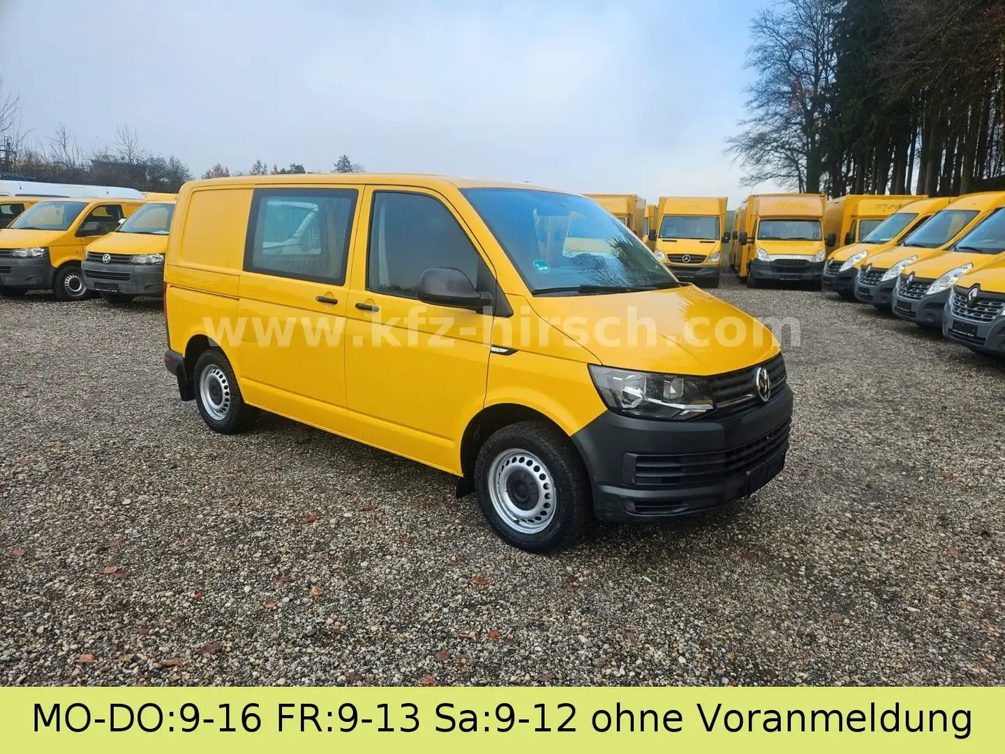 Volkswagen T6 Transporter 2.0TDI 2xSchiebetüre Werkstattgf. Gelb - 1