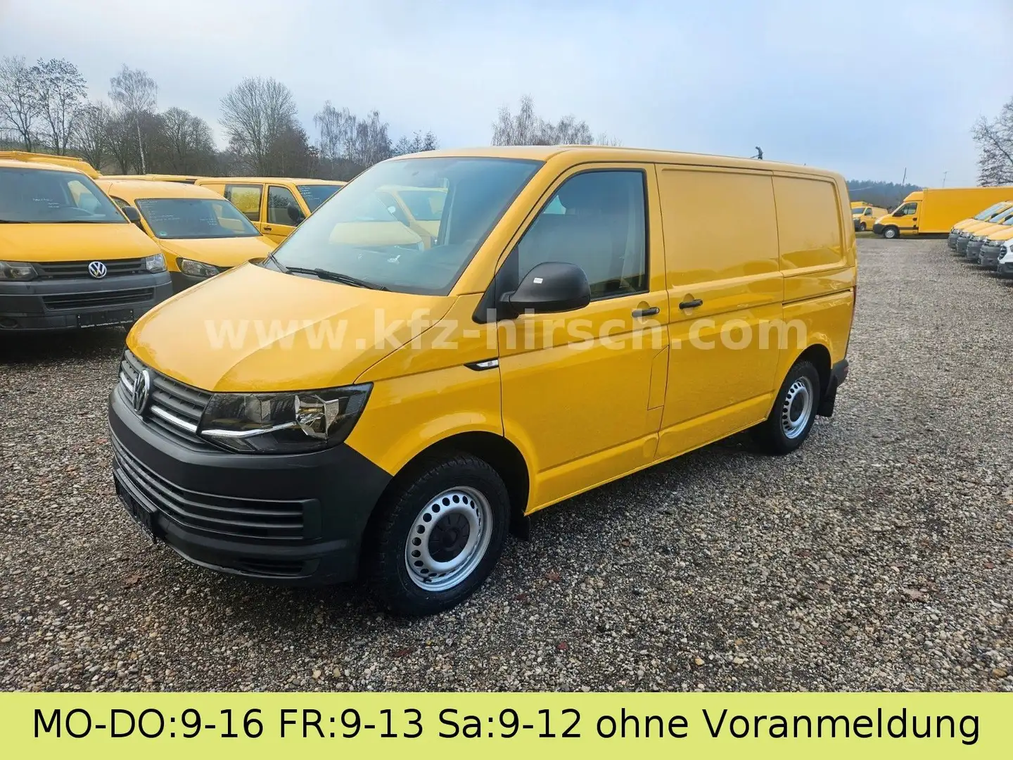 Volkswagen T6 Transporter 2.0TDI 2xSchiebetüre Werkstattgf. Gelb - 2