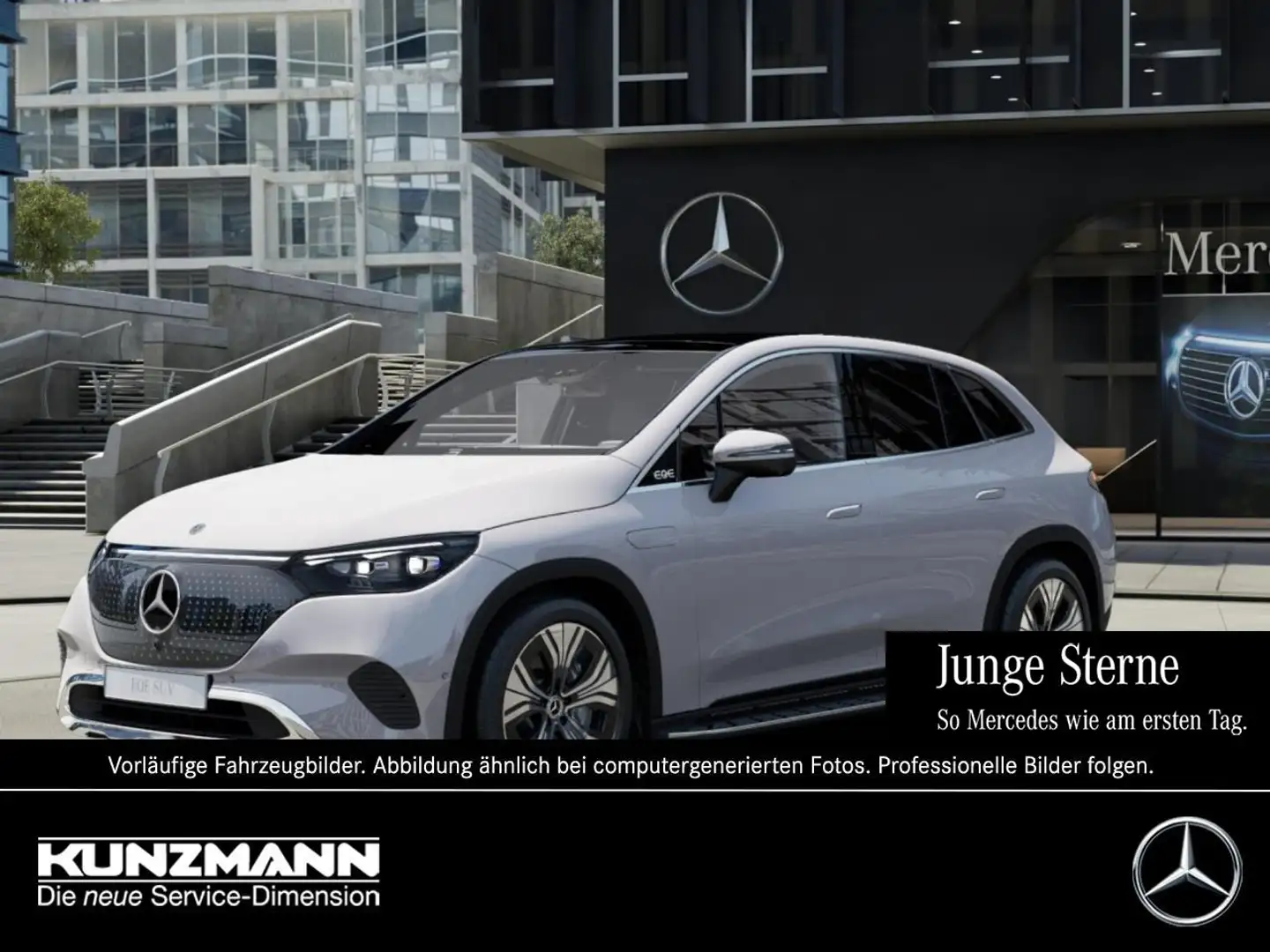 Mercedes-Benz EQE SUV EQE 350 4M SUV Electric Art Panorama Distronic Grau - 1