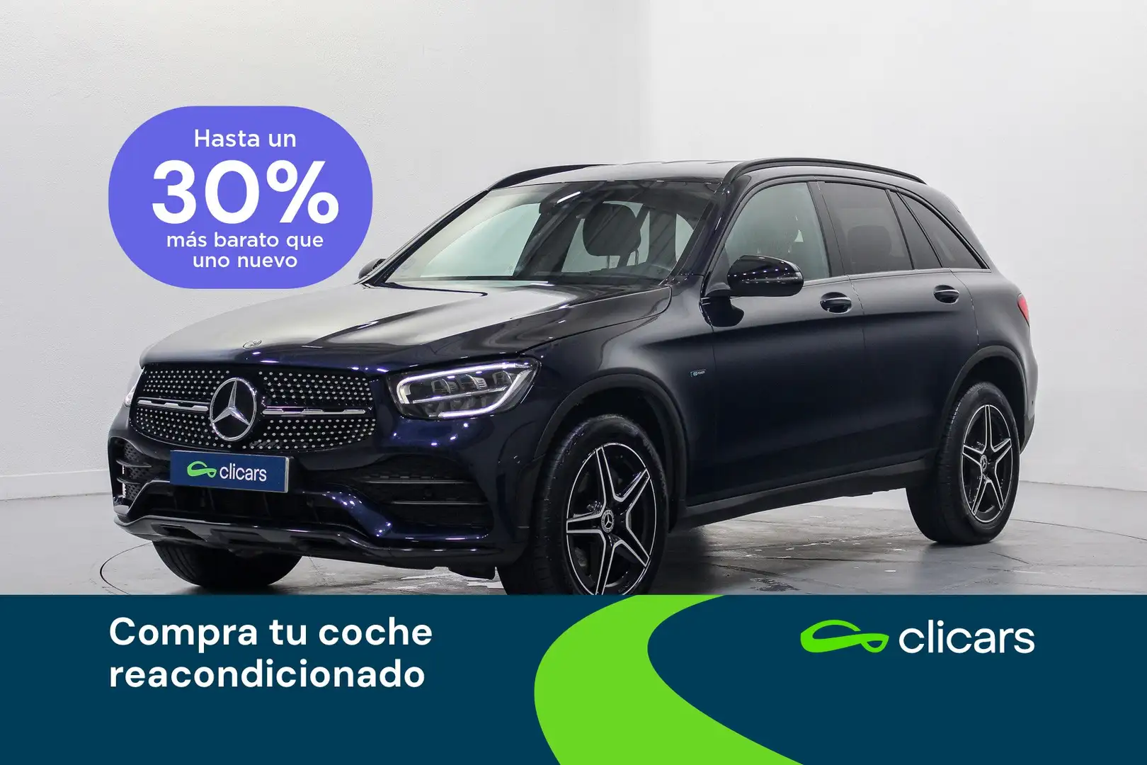 Mercedes-Benz GLC 300 300de 4Matic 9G-Tronic Azul - 1