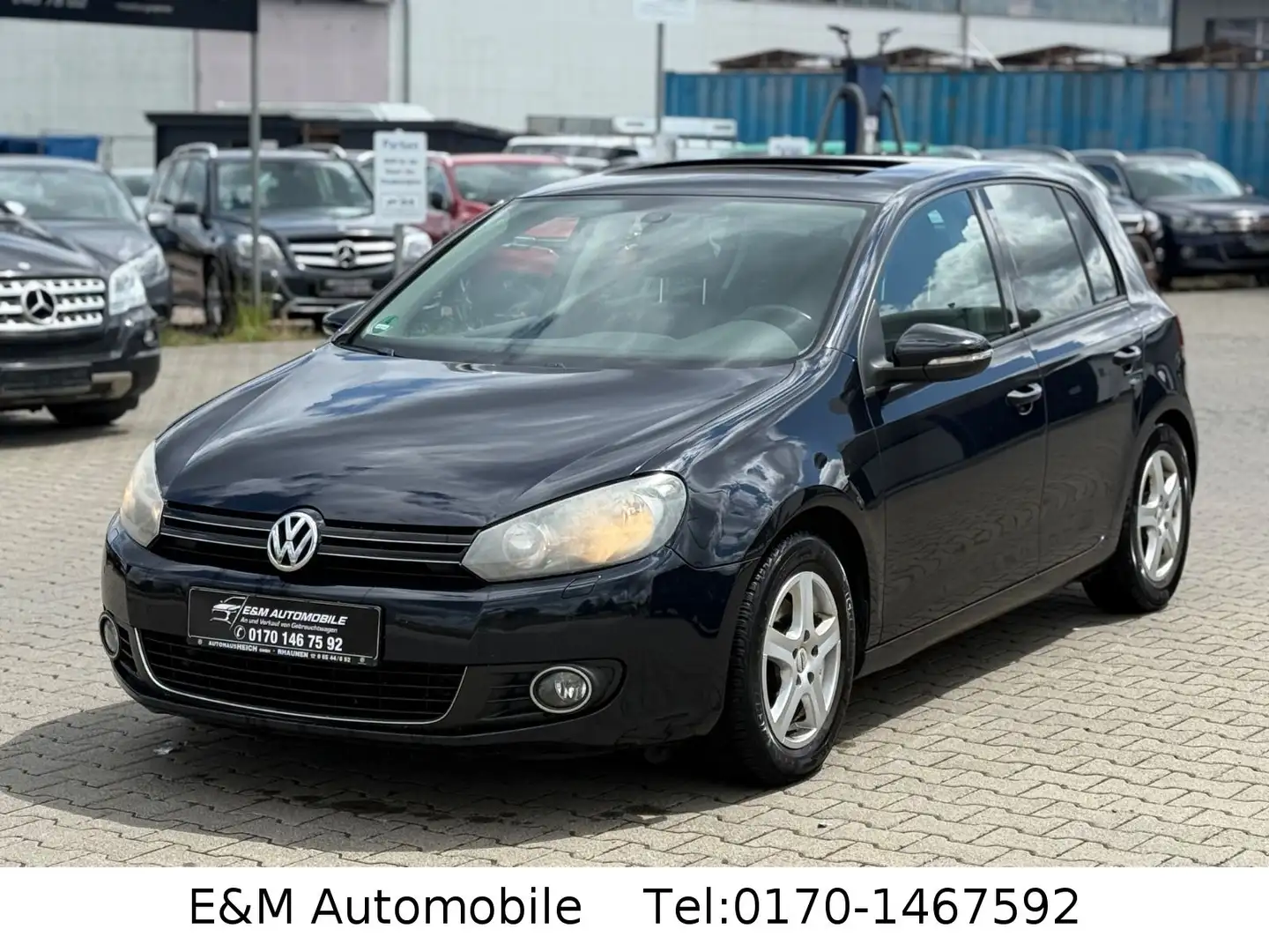 Volkswagen Golf 6 Style 1.4TSI+SCHIEBEDACH+NAVI+TEMPOMAT+ Azul - 1