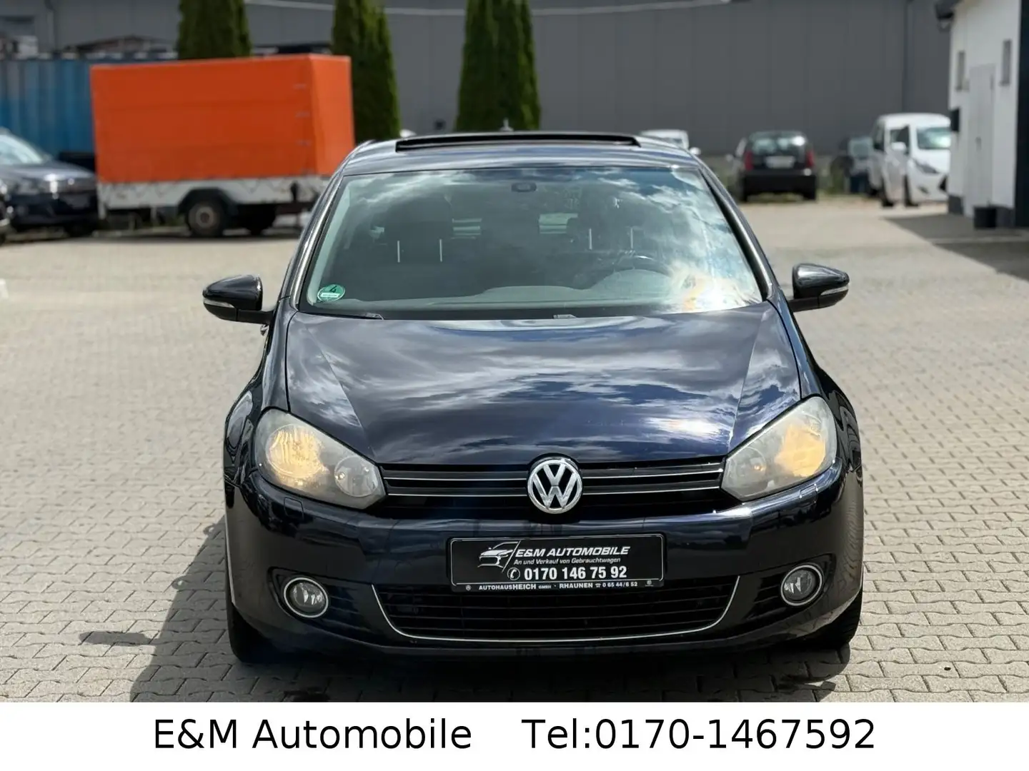 Volkswagen Golf 6 Style 1.4TSI+SCHIEBEDACH+NAVI+TEMPOMAT+ Azul - 2