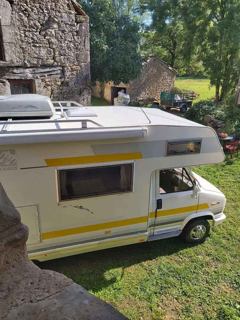 Fiat Ducato Knaus traveler 280. Blanc - 1