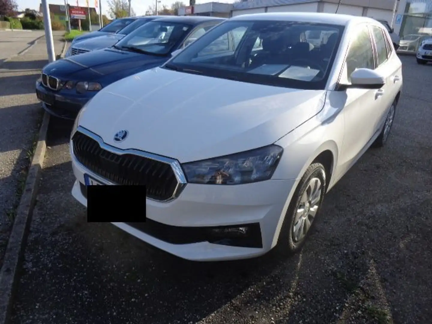 Skoda Fabia Selection PDC, Tempom.,Sitzh.,CarPlay Weiß - 1