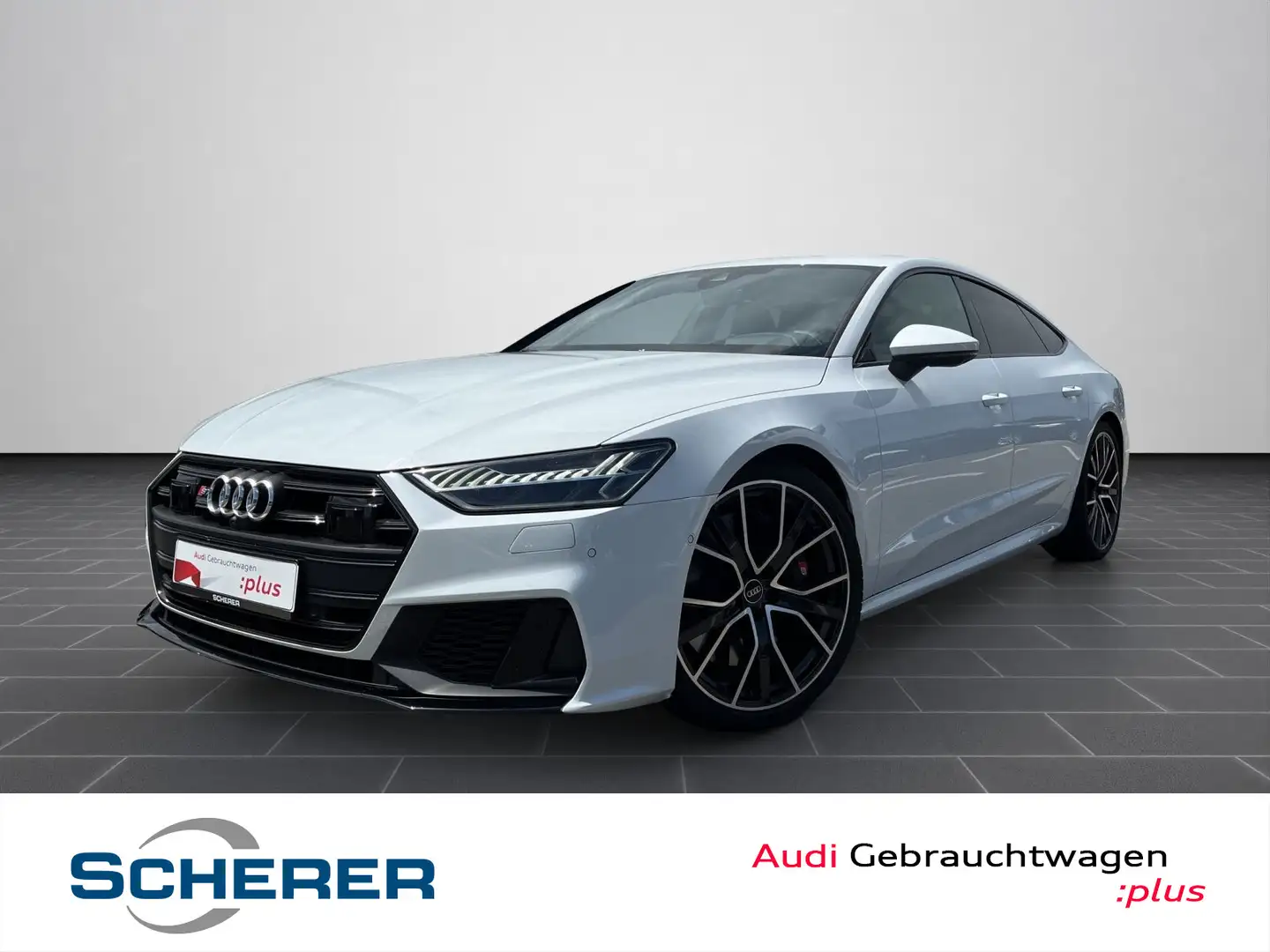 Audi S7 3,0 TDI quattro Matrix B&O 21Zoll H Weiß - 1