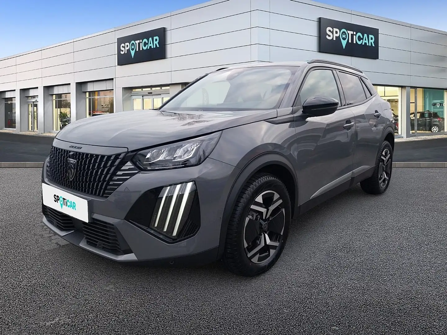 Peugeot 2008 Benzin 100 S&S Allure 6-Gang-Manuell Grau - 1