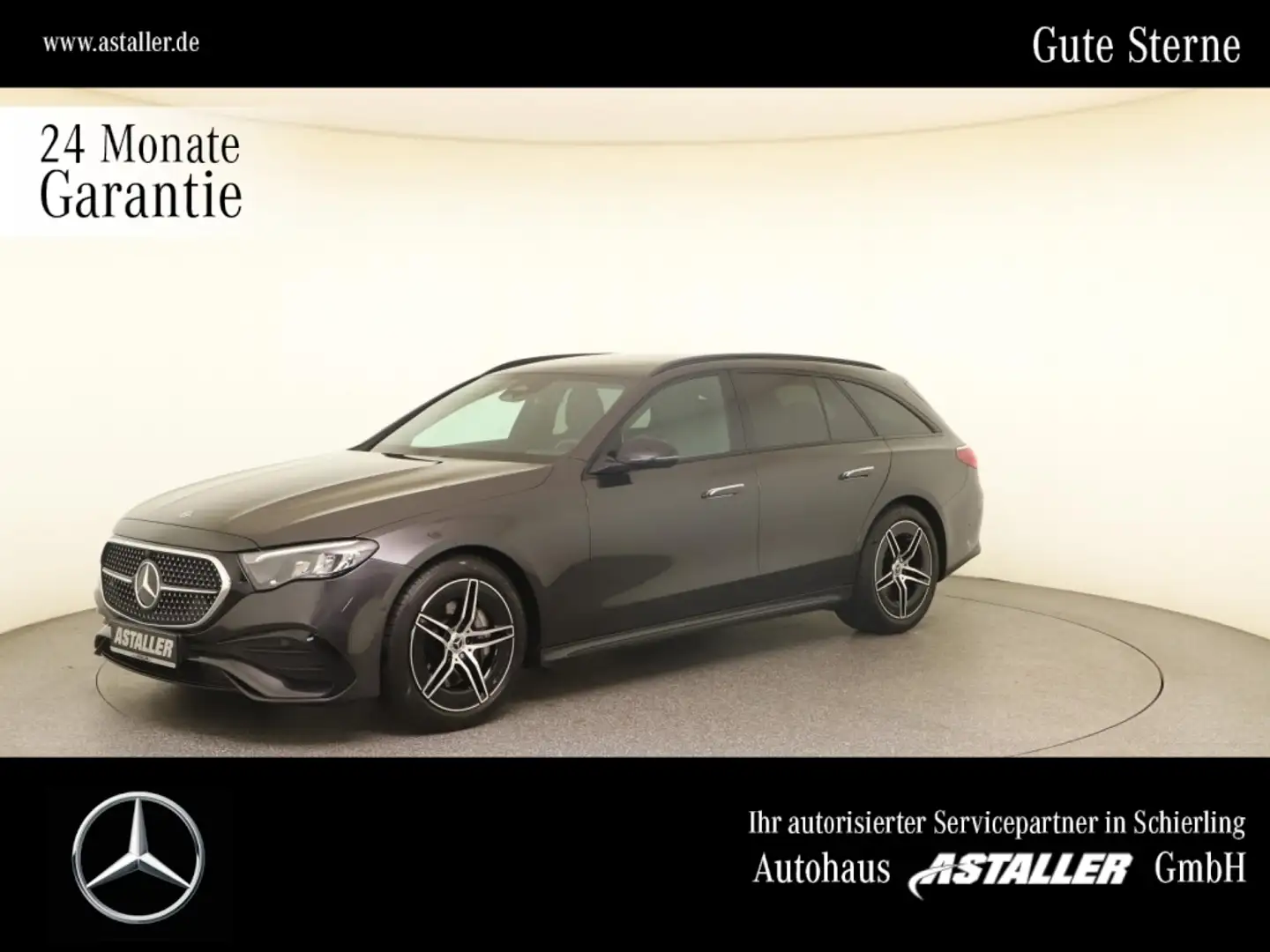 Mercedes-Benz E 220 T d AMG Line 2x LED+Night+Distro+AHK+WiPa Grey - 1
