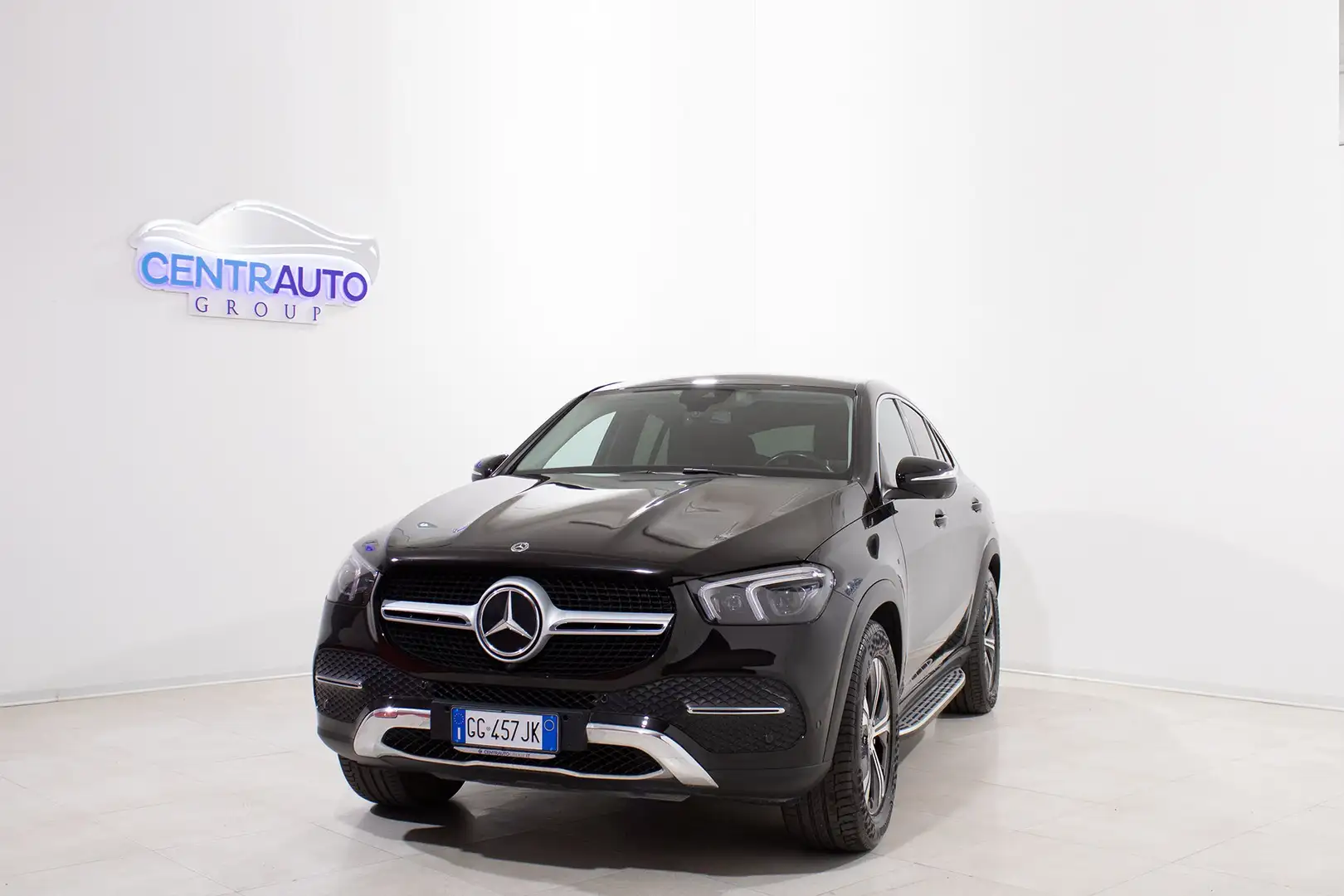 Mercedes-Benz GLE 350 de COUPE' 4Matic EQ-POWER SPORT * PEDANE, PELLE * Nero - 2