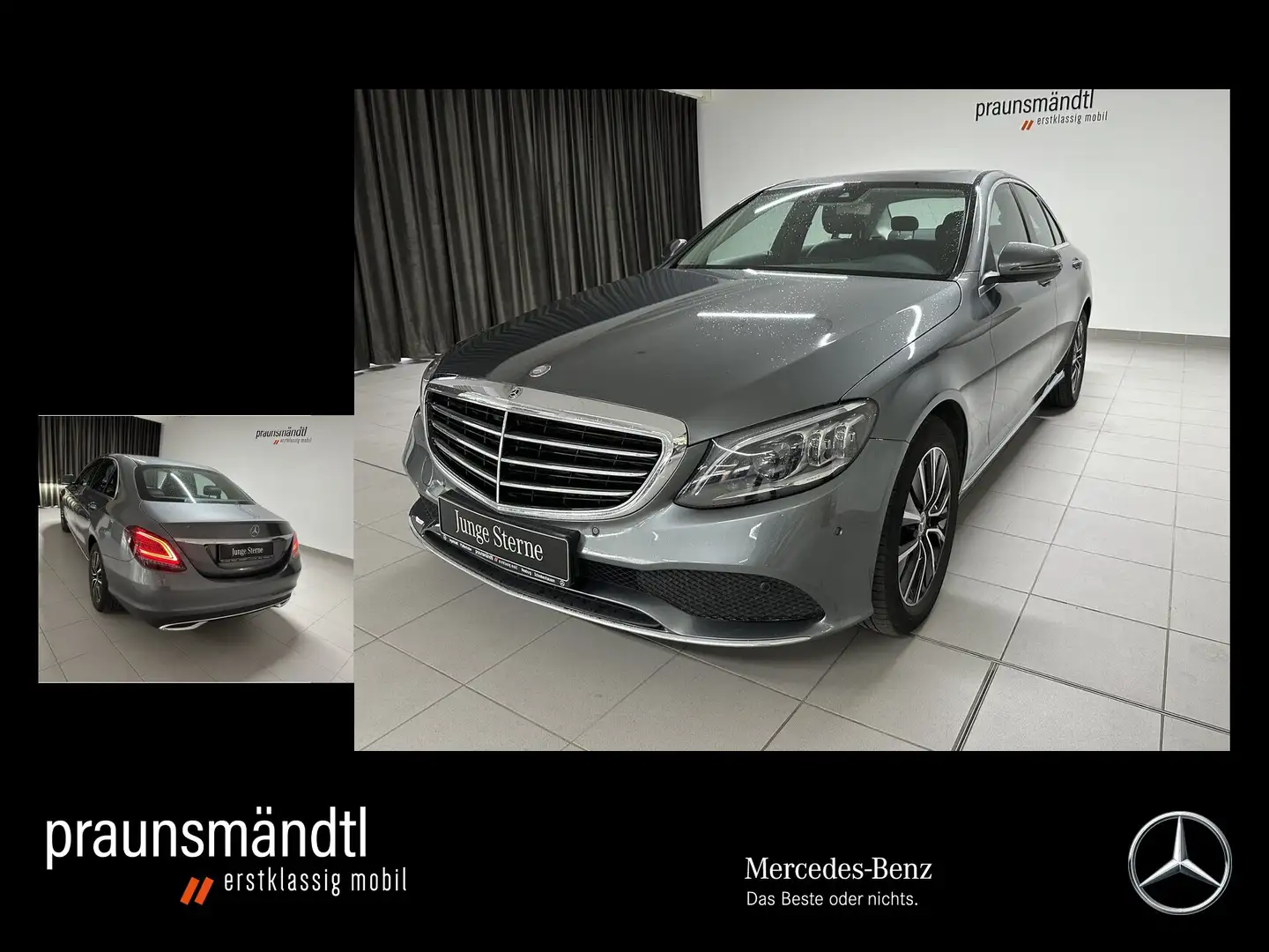 Mercedes-Benz C 220 d Exclusive 9ATG/GlaSD/AHK/MultBeam/Comand siva - 1